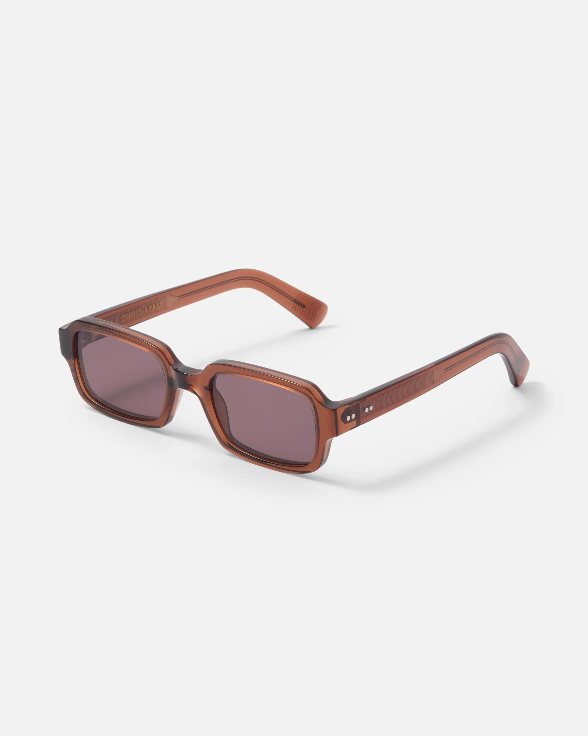 YMC Kitano amber lens sunglasses side profile