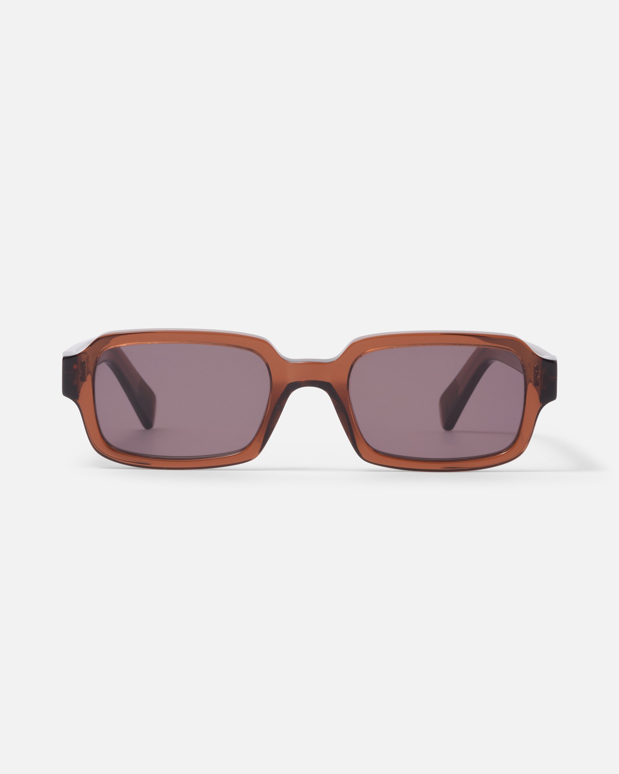 YMC Kitano Sunglasses Amber front view