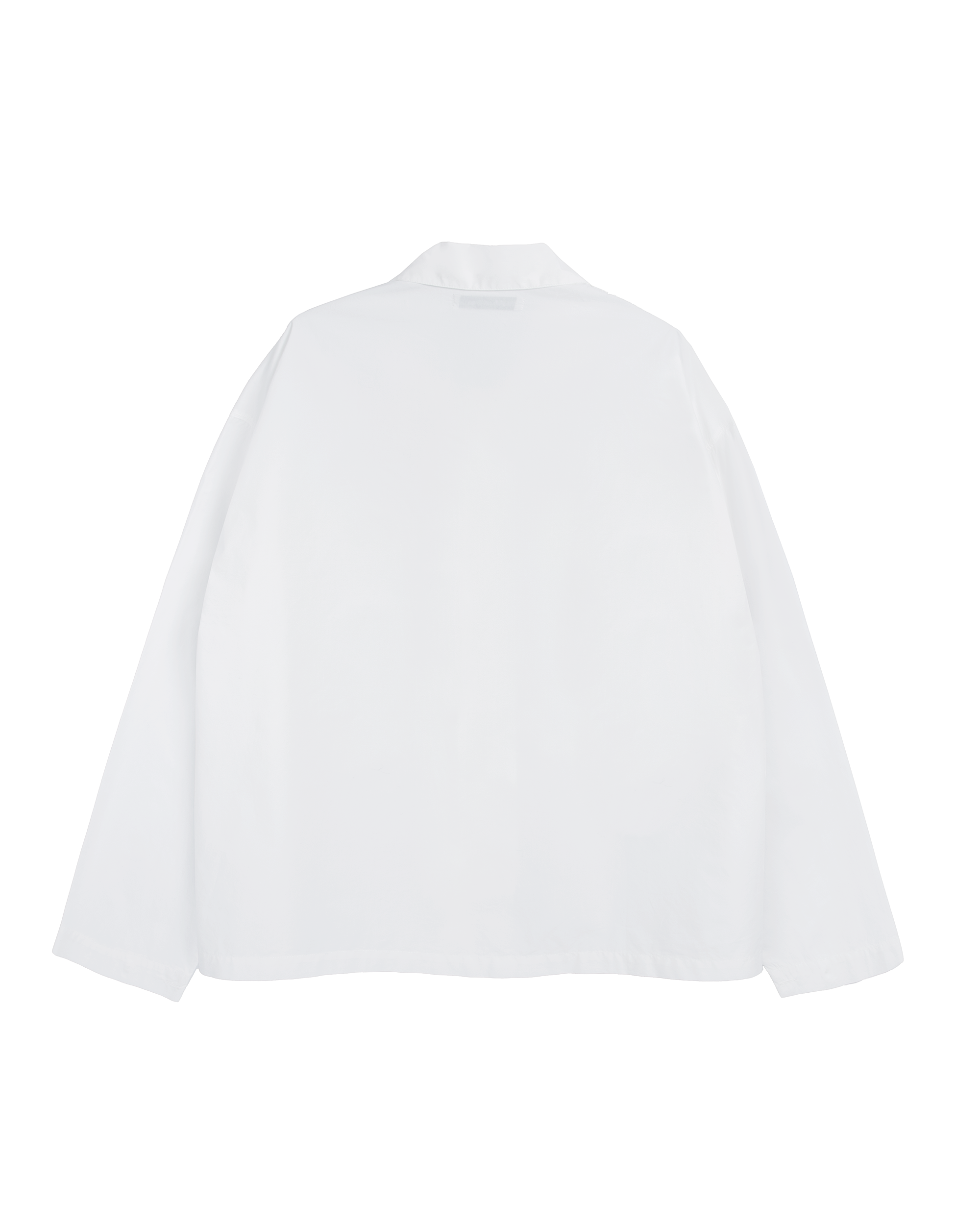 YMC Military Shirt White back profile