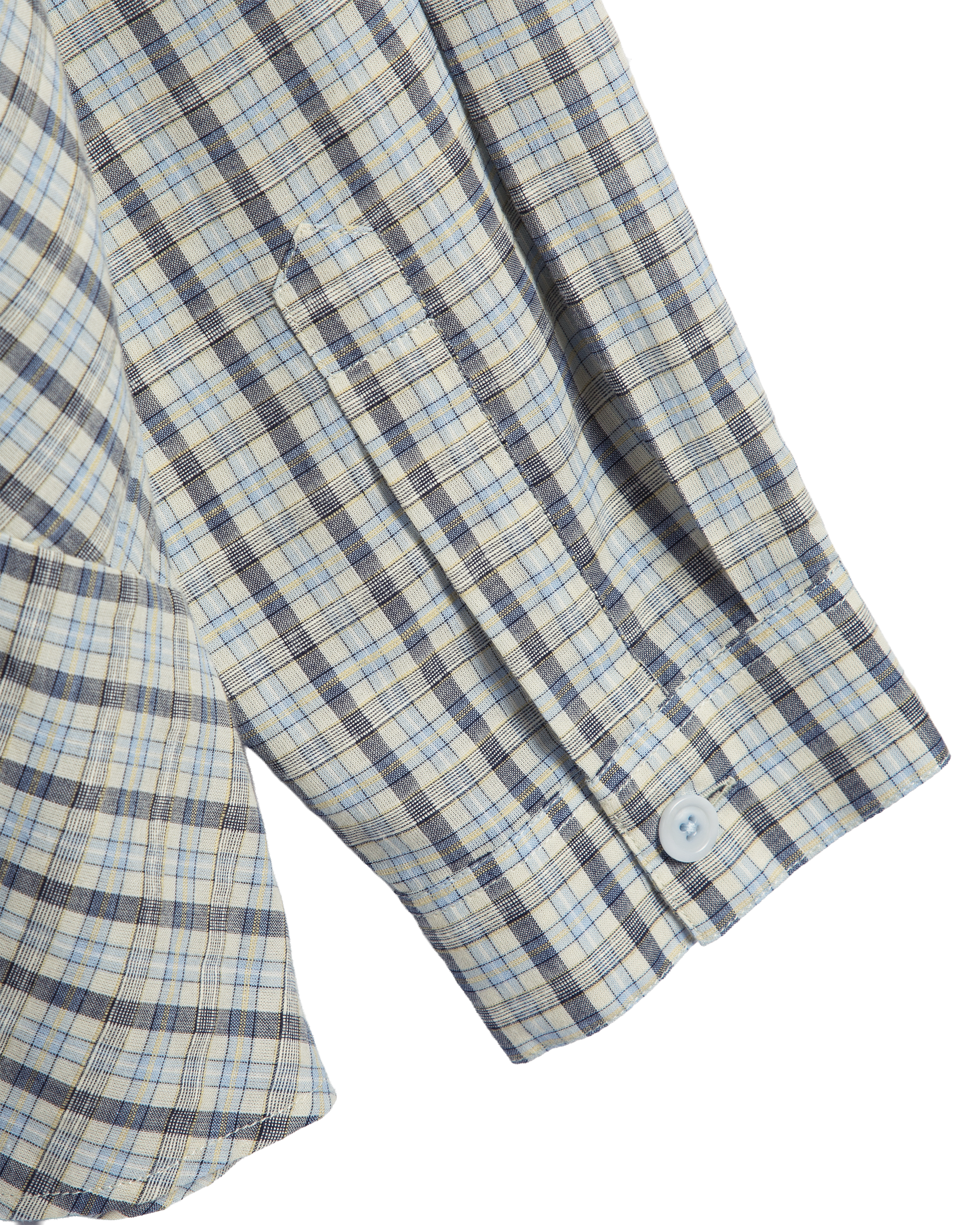 YMC patterned shirt multi colour detail