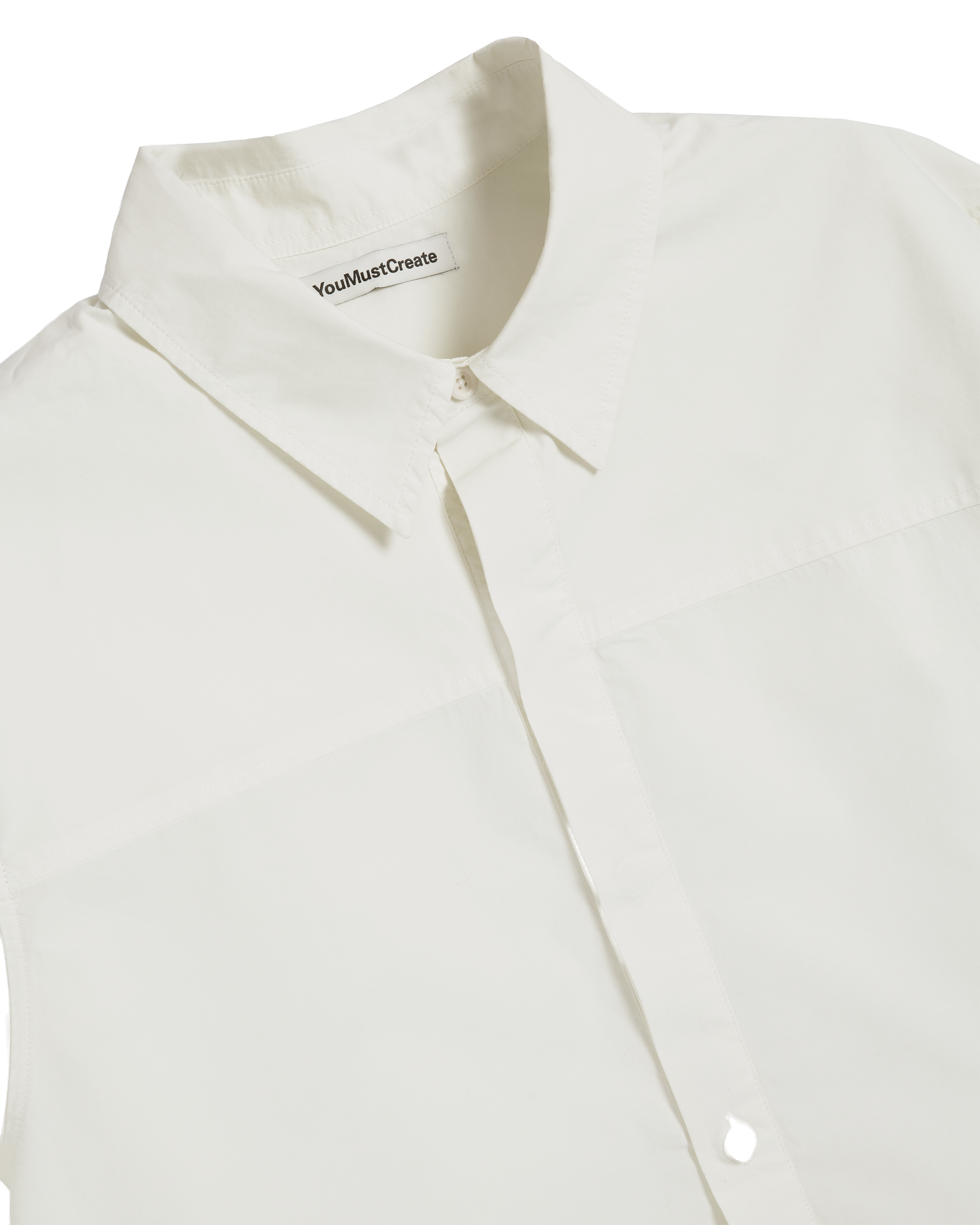 Shop the YMC Minimal Shirt in Off White. A relaxed-fit cotton shirt with a clean, minimalist design from YMC. Easy-to-style wardrobe essential for everyday wear.