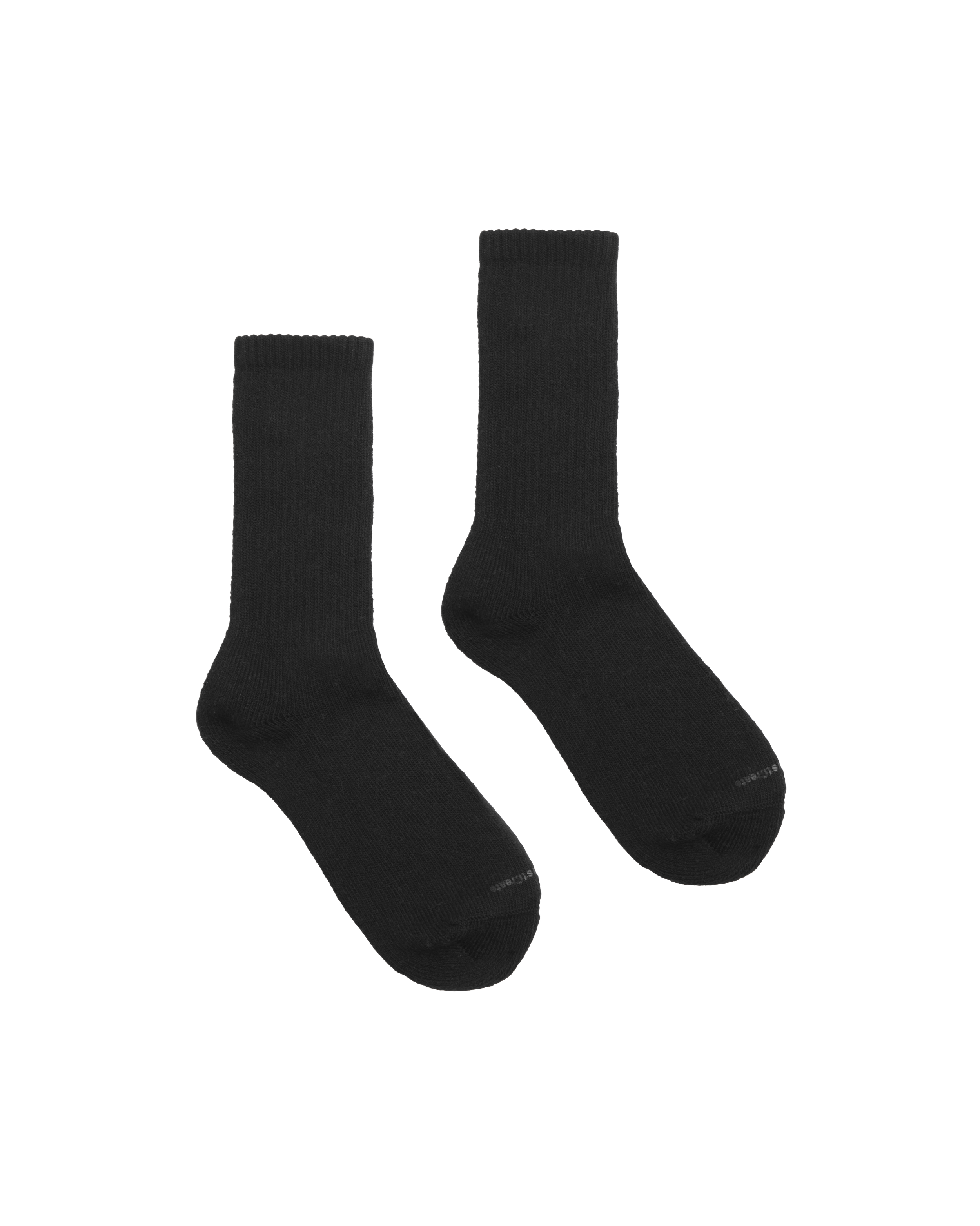 YMC | Earth Solid Socks | Black