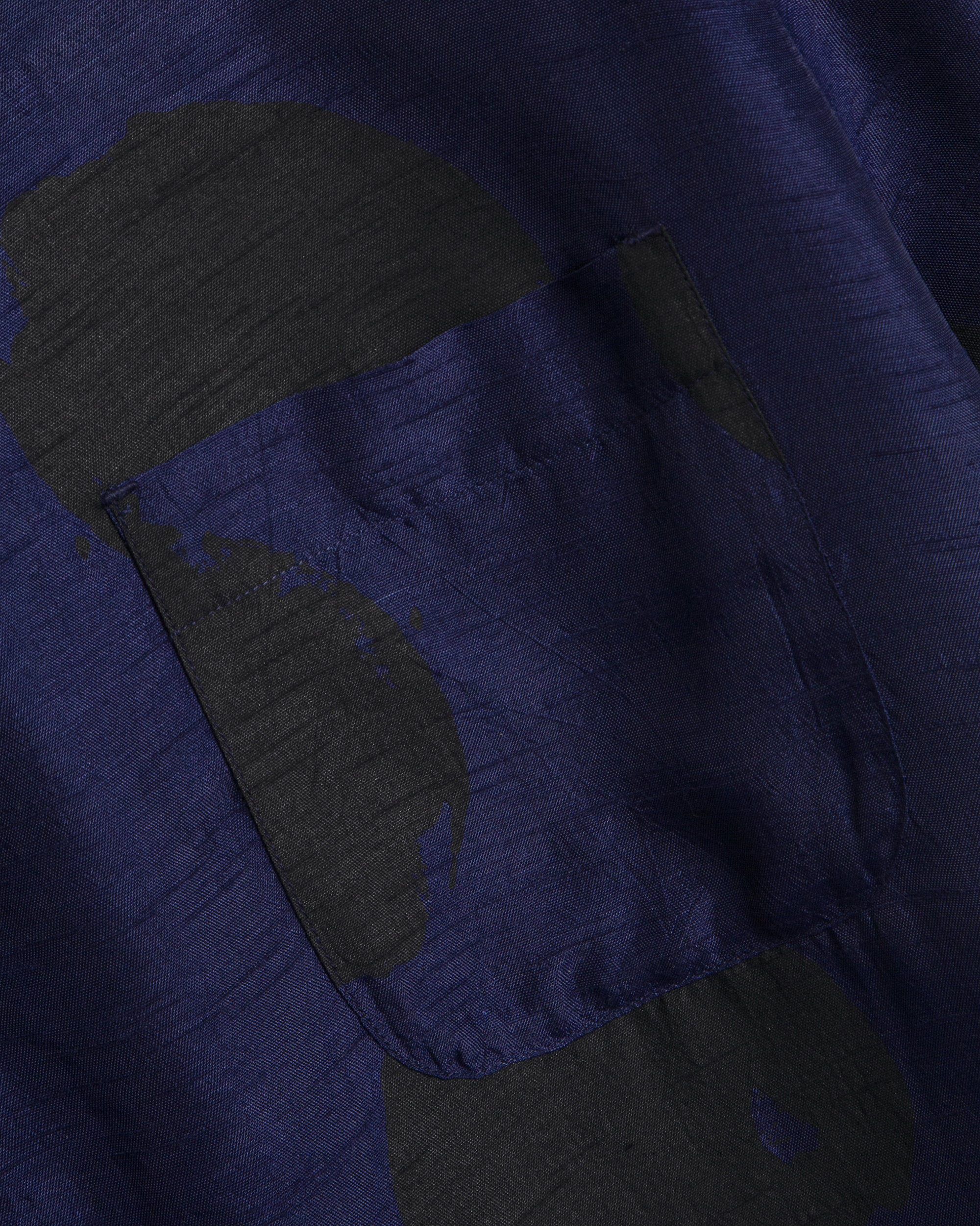 YMC Malick Shirt fabric close-up