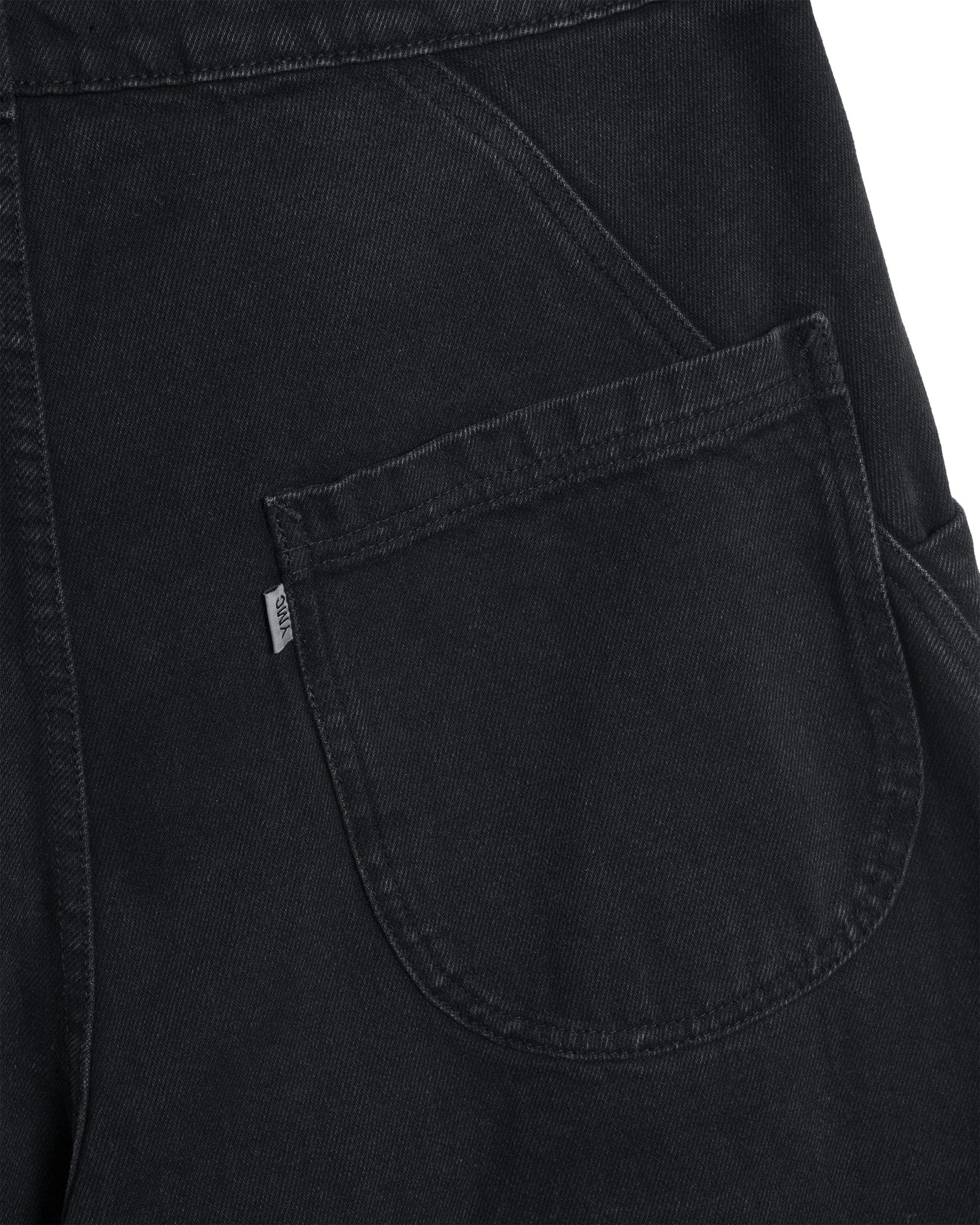 Shop YMC Twisted Seam Jeans in organic cotton denim. Relaxed fit jeans with signature twisted seam construction and premium sustainable fabric.