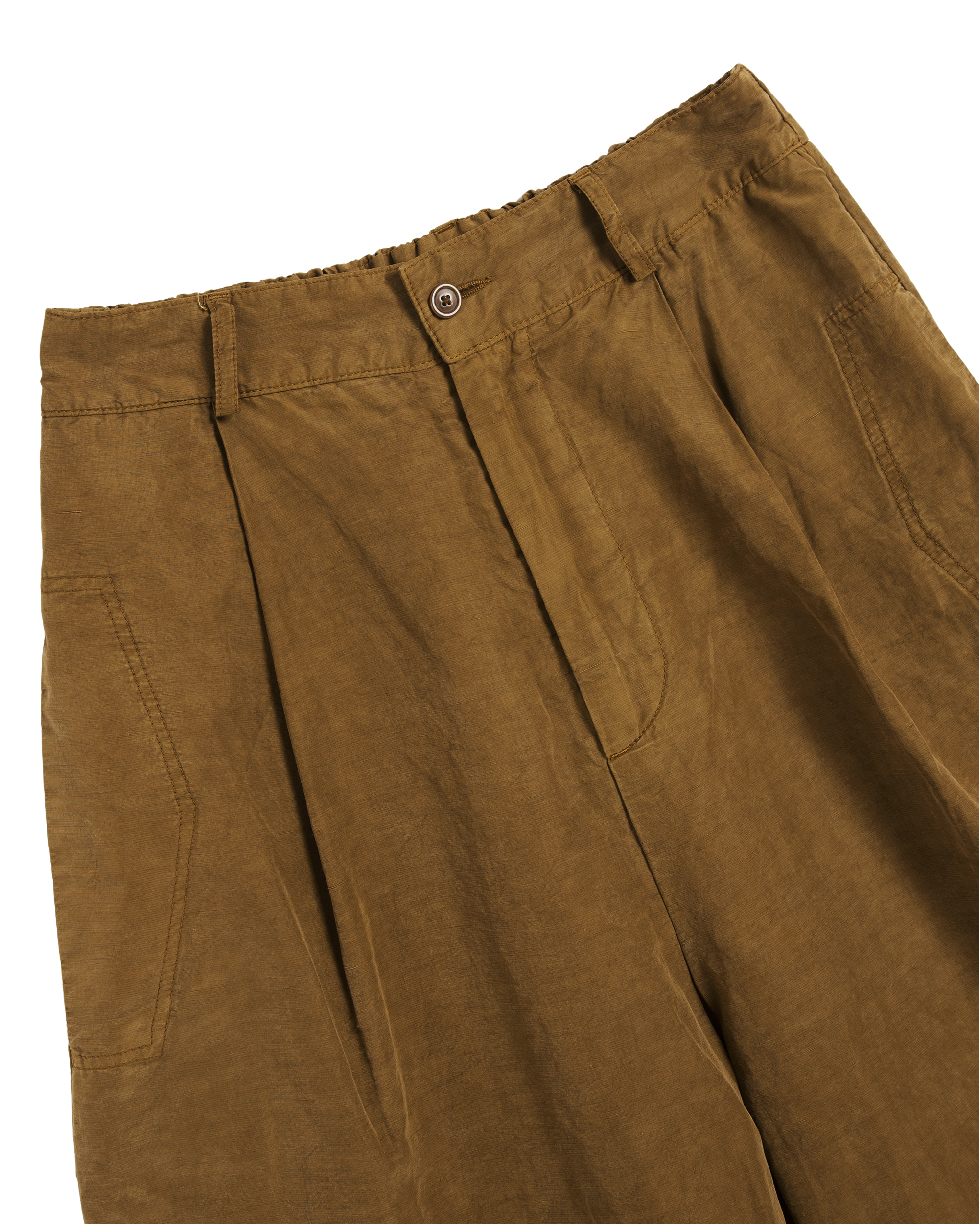 YMC Drop Out Trouser detail waistband