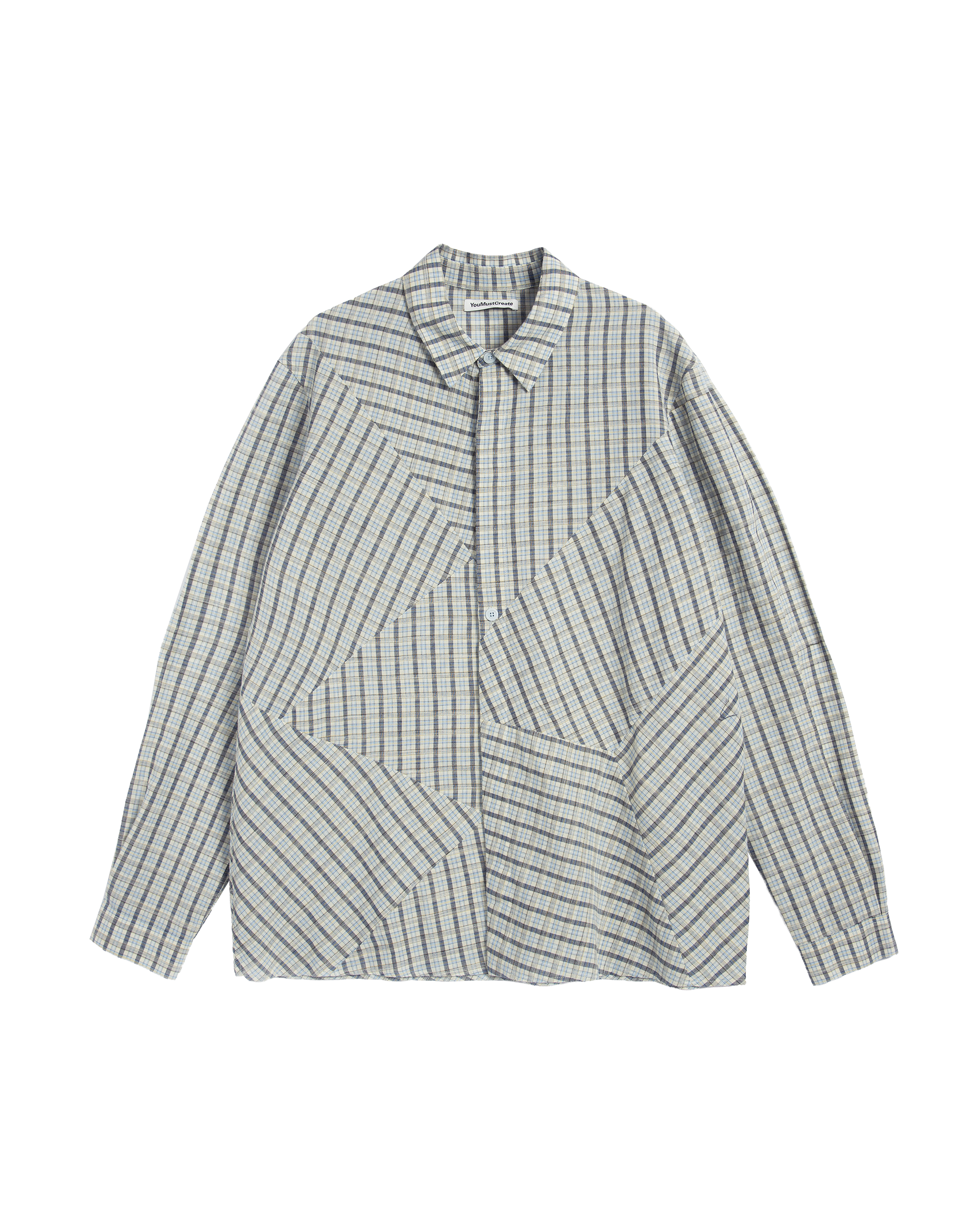 YMC Substance Shirt Multi front view