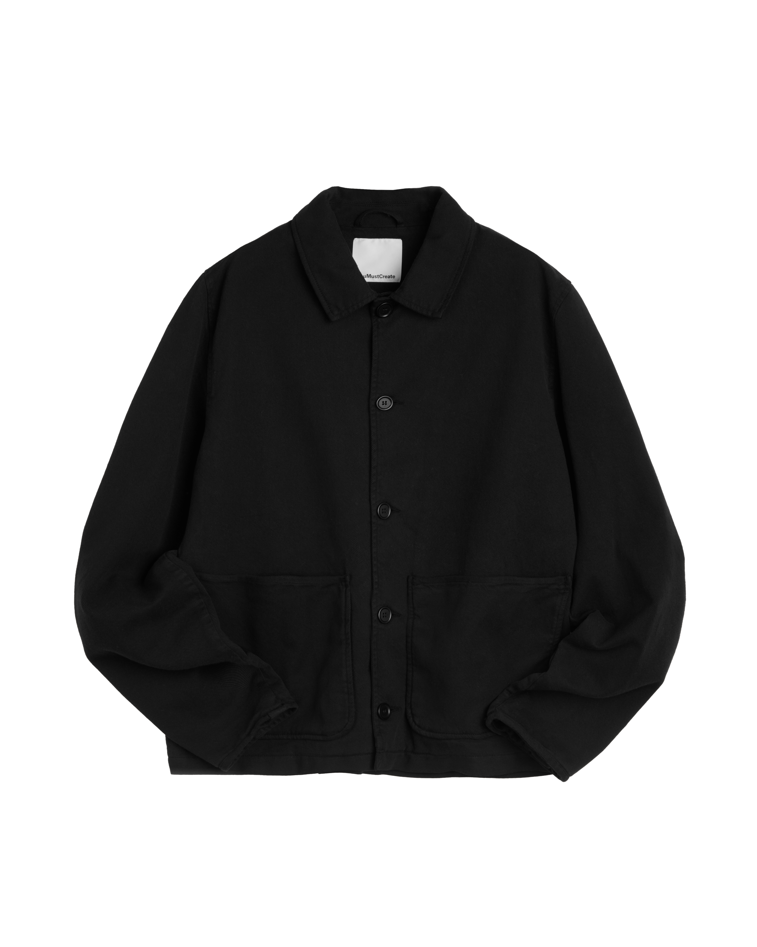 Earth Groundhog Jacket Black unisex front view