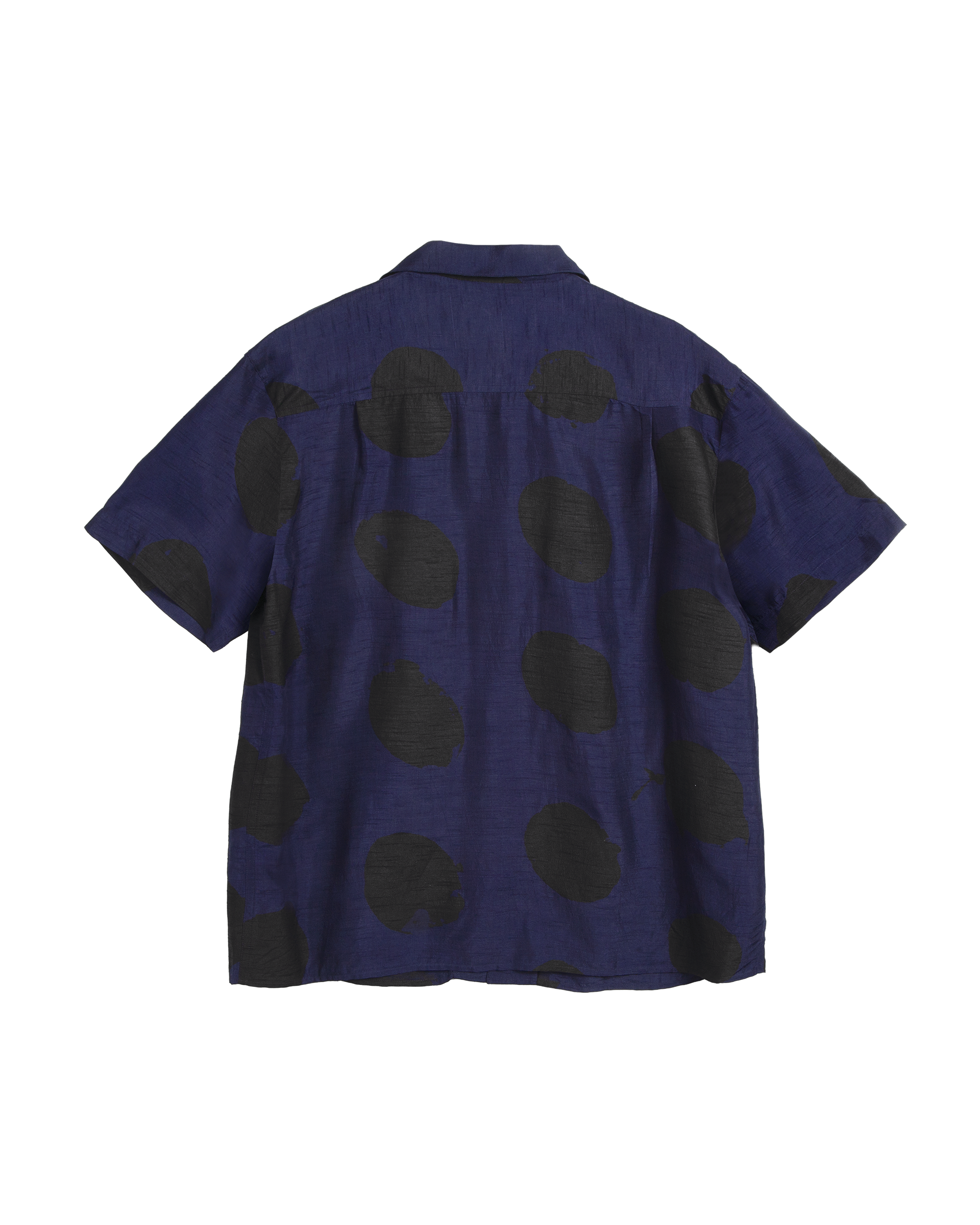 YMC Malick Shirt Blue back view