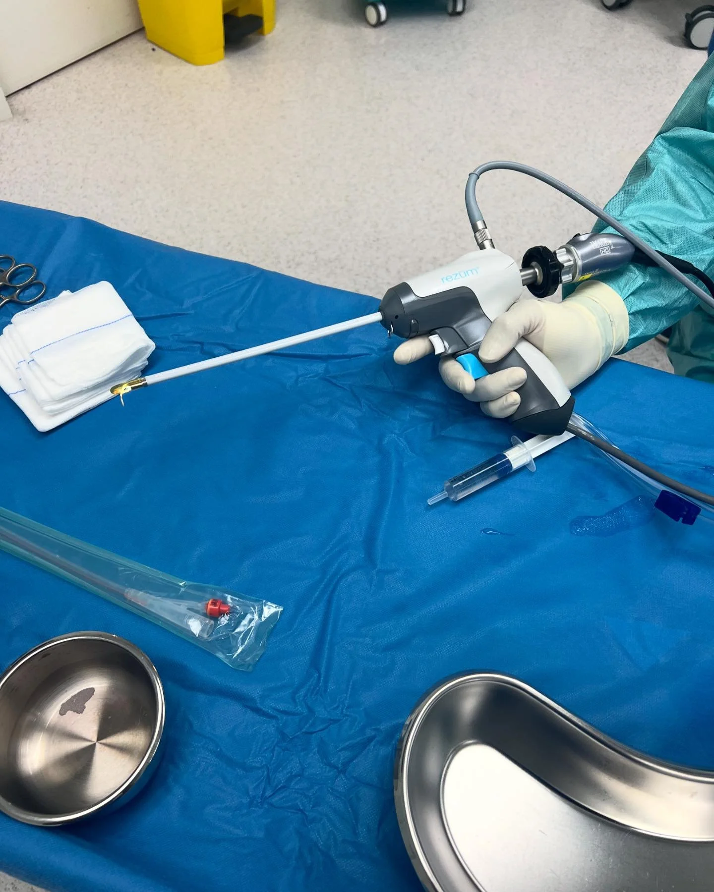 REZUM water vapour treatment for an enlarged prostate. A quick, day care procedure providing durable relief for men with symptoms.