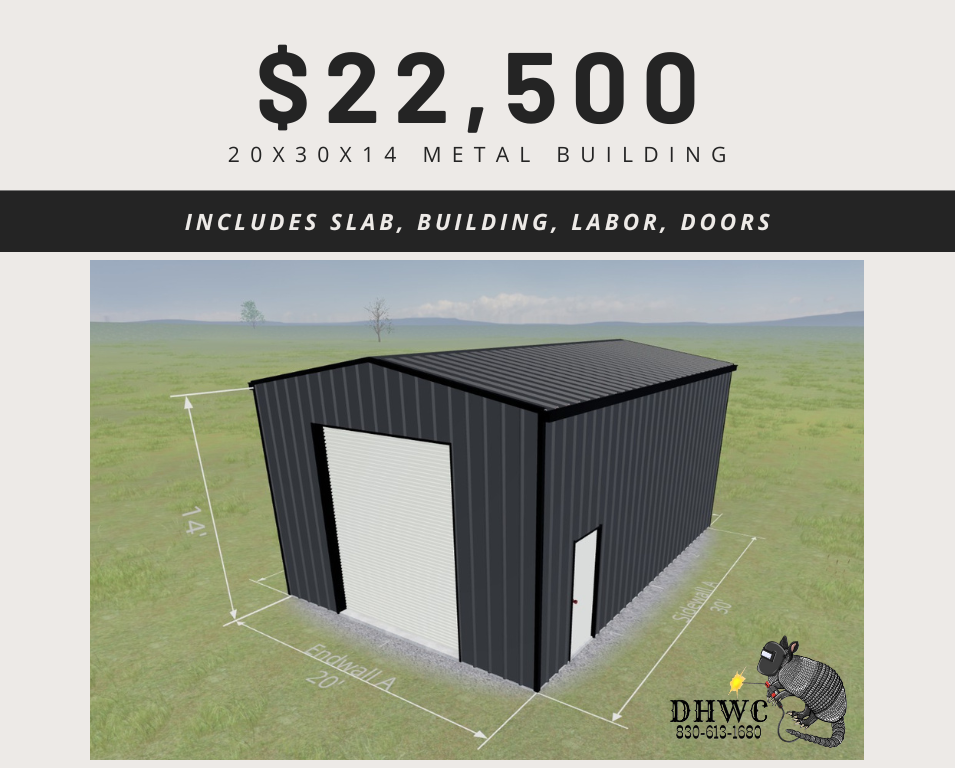 20x30x14 Building Shell