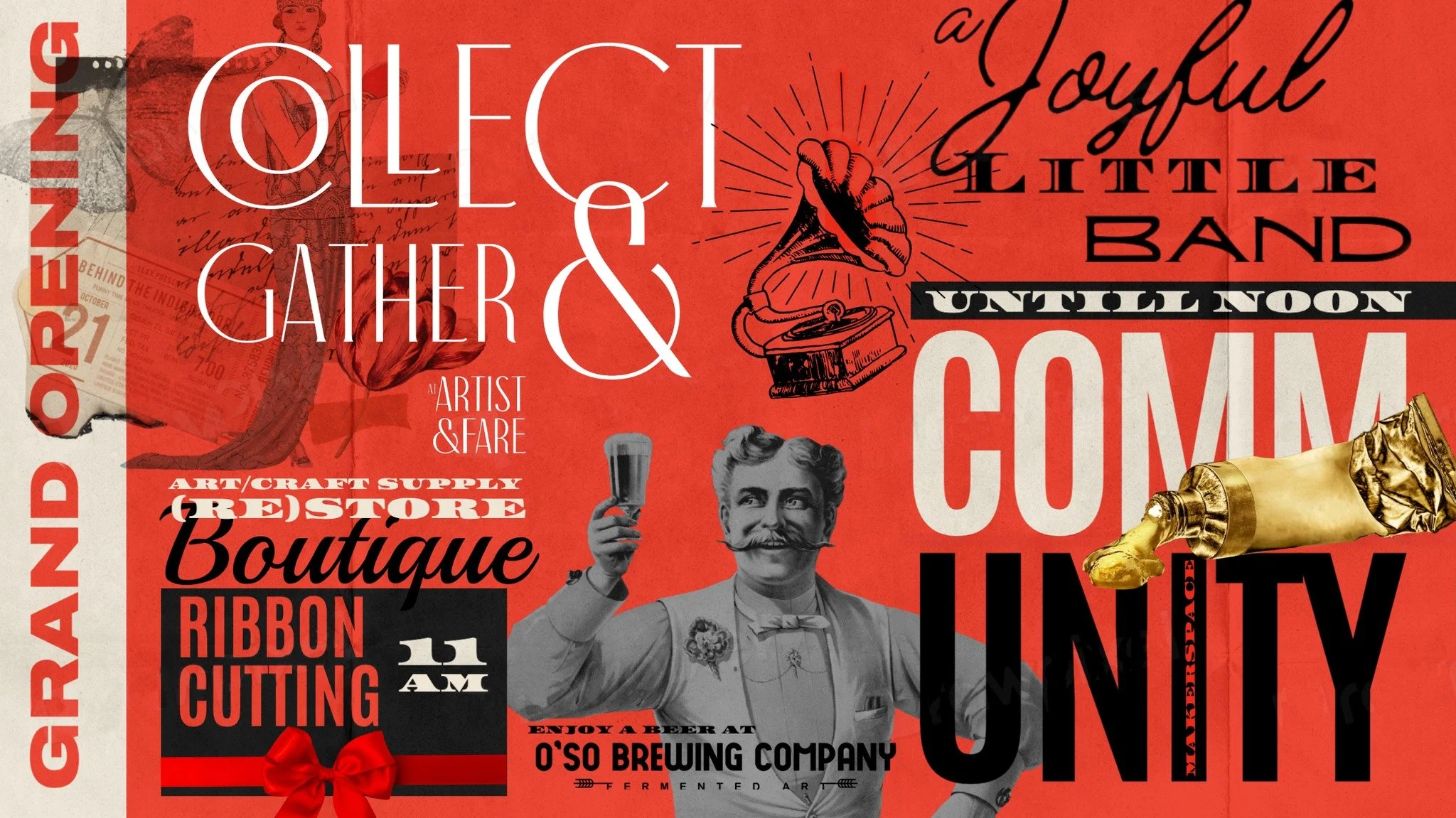 Collect and Gather Grand Opening
