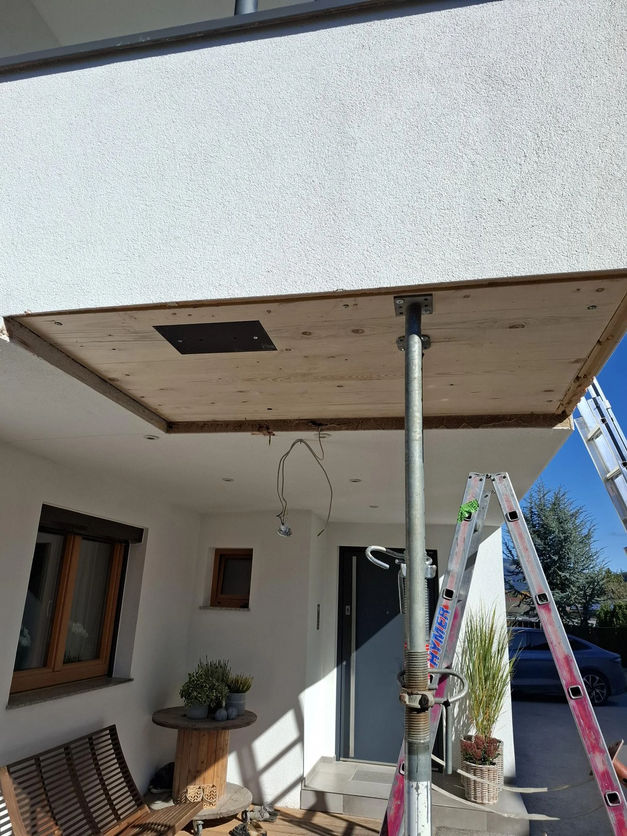 Austausch der Trägerplatte