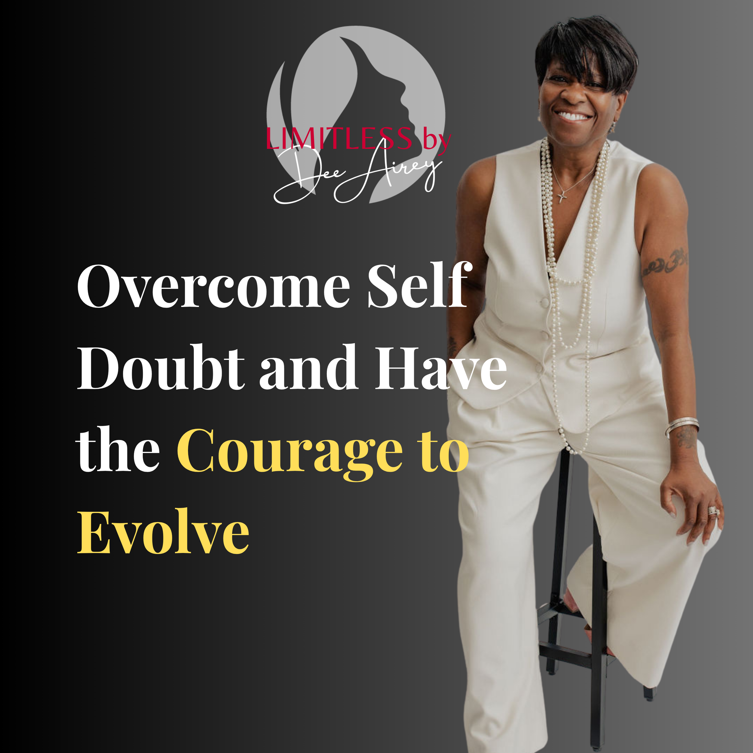 Showing up as your AUTHENTIC SELF can be daunting and it takes courage to evolve. This short guide helps you to dig deep, break through the self-doubt and have the courage to evolve into your true self. 
