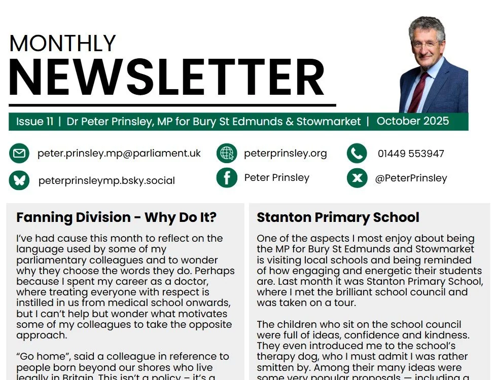 Latest Newsletter - Out Now!