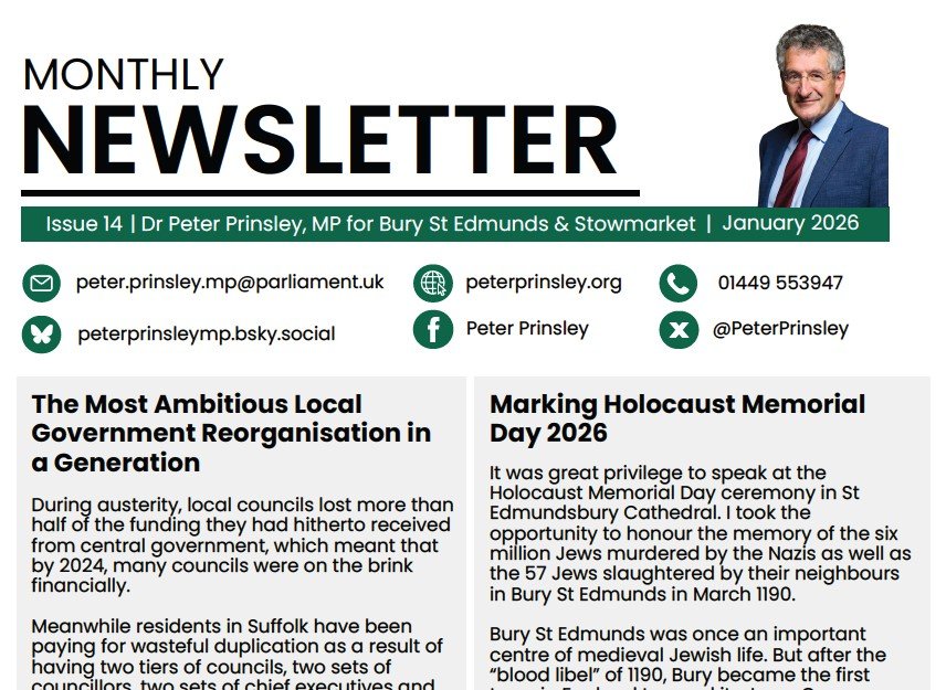 Latest Newsletter - Out Now!