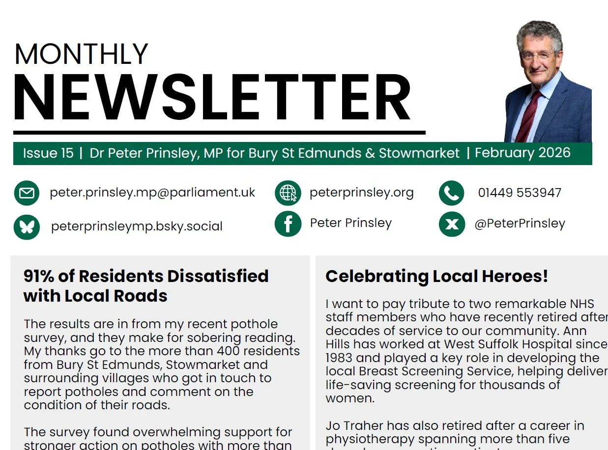 Latest Newsletter - Out Now!