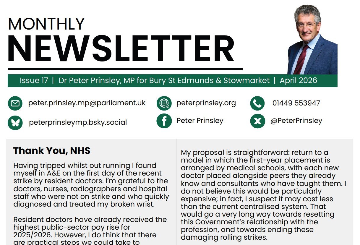 Latest Newsletter - Out Now!