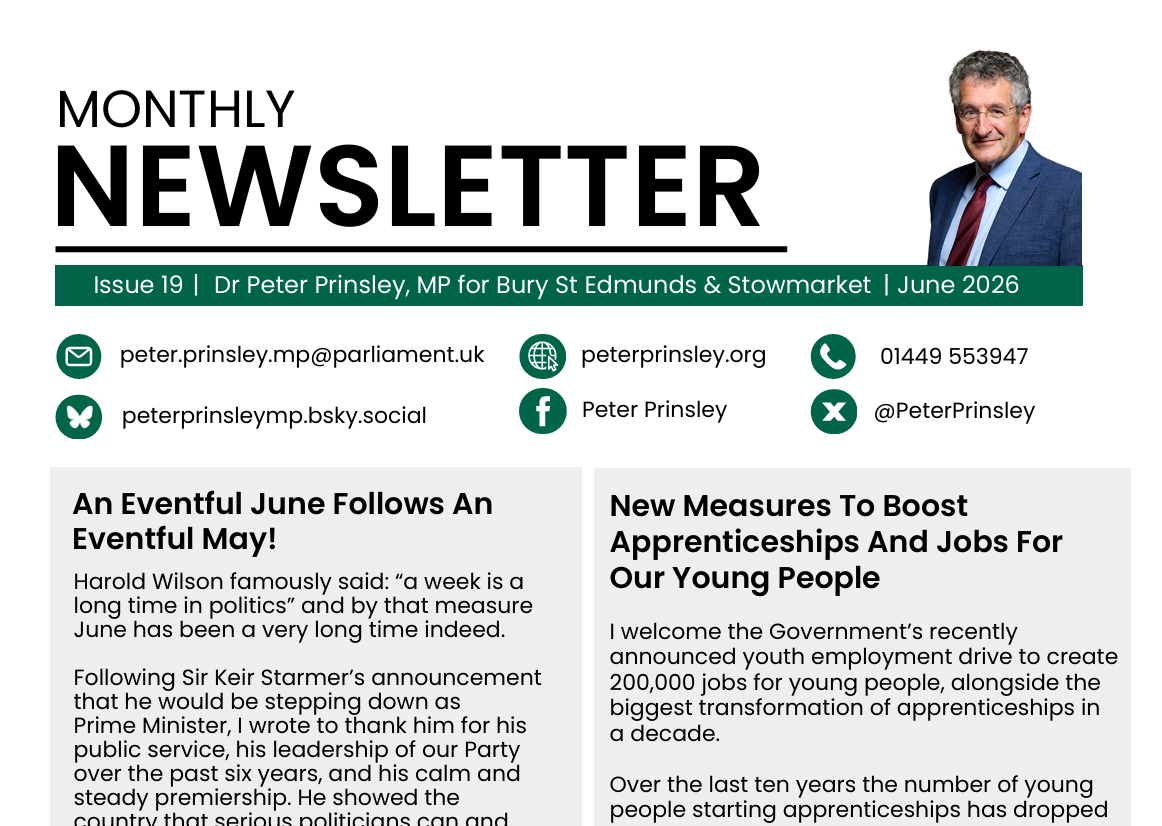 Latest Newsletter - Out Now!
