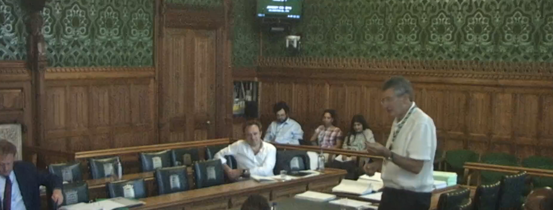 Young Carers - Intervention in Parliament