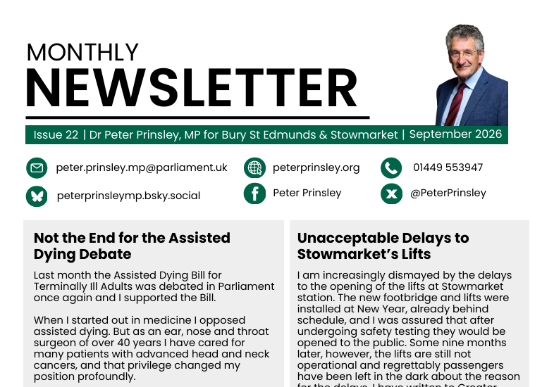 Latest Newsletter - Out Now!