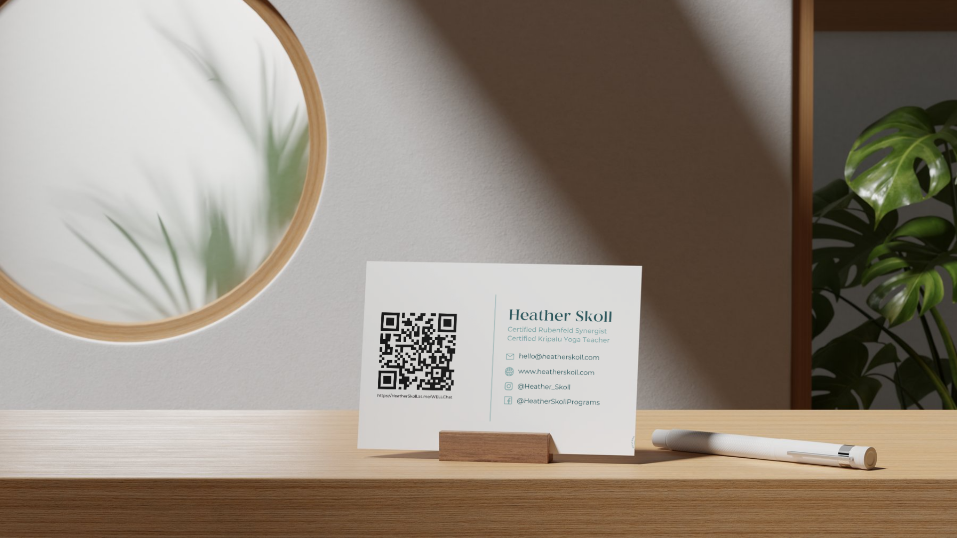 Custom Minimal Business Card
