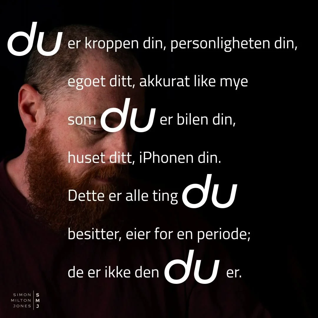 Ditt Livsmål er å oppleve så mye av "[Ditt Navn]" som mulig
