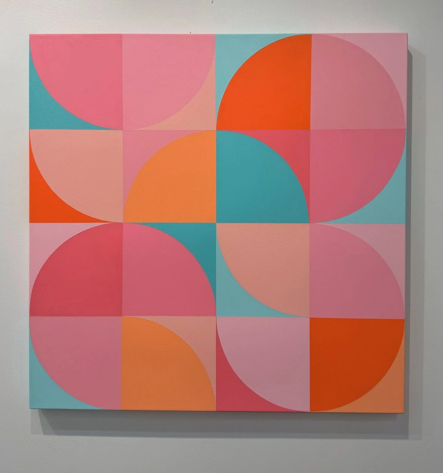 New work available. 
40&rdquo;x40&rdquo;