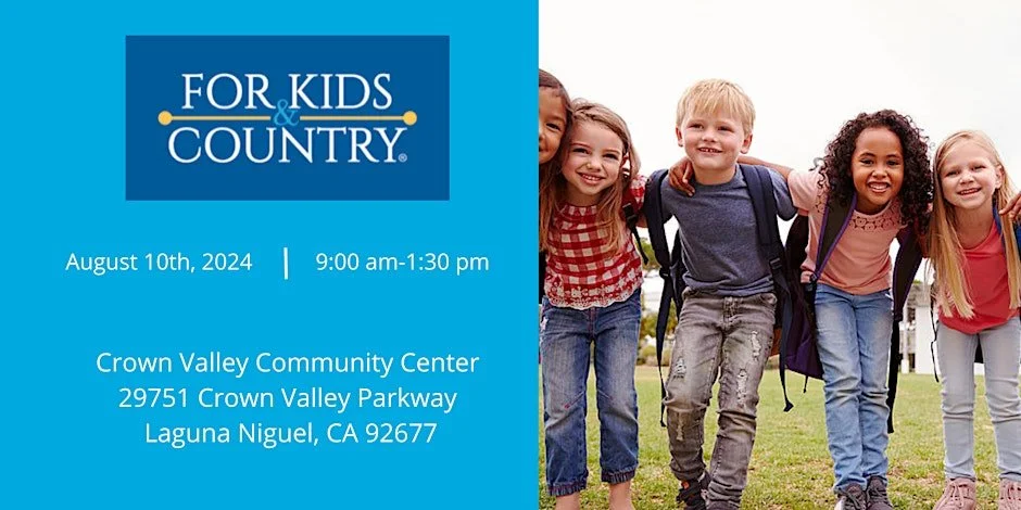 Event: August 10, 2024 For Kids &amp; Country Workshop