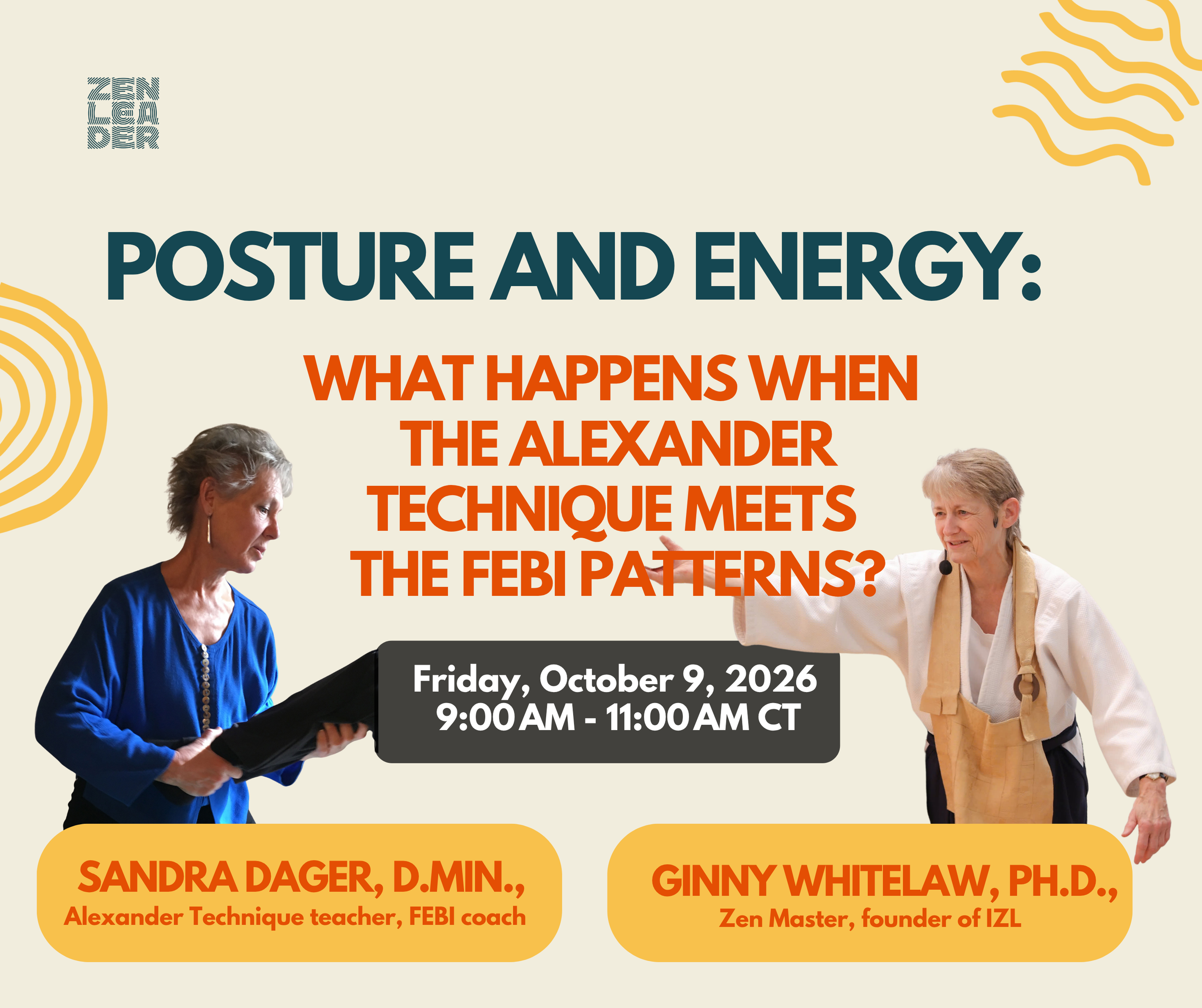 Posture and Energy:What Happens When the  Alexander Technique Meets the FEBI Patterns?