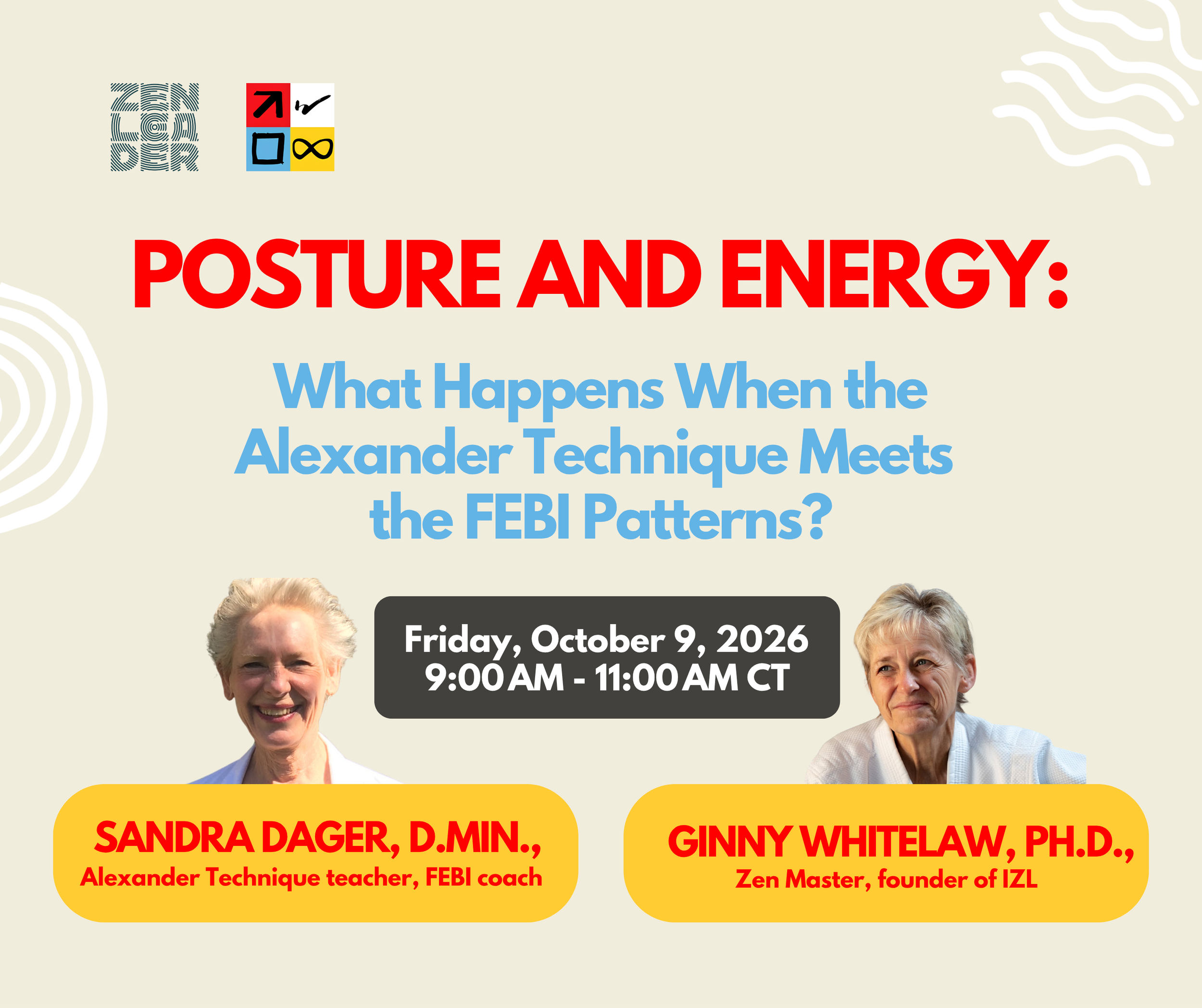 Posture and Energy:What Happens When the  Alexander Technique Meets the FEBI Patterns?