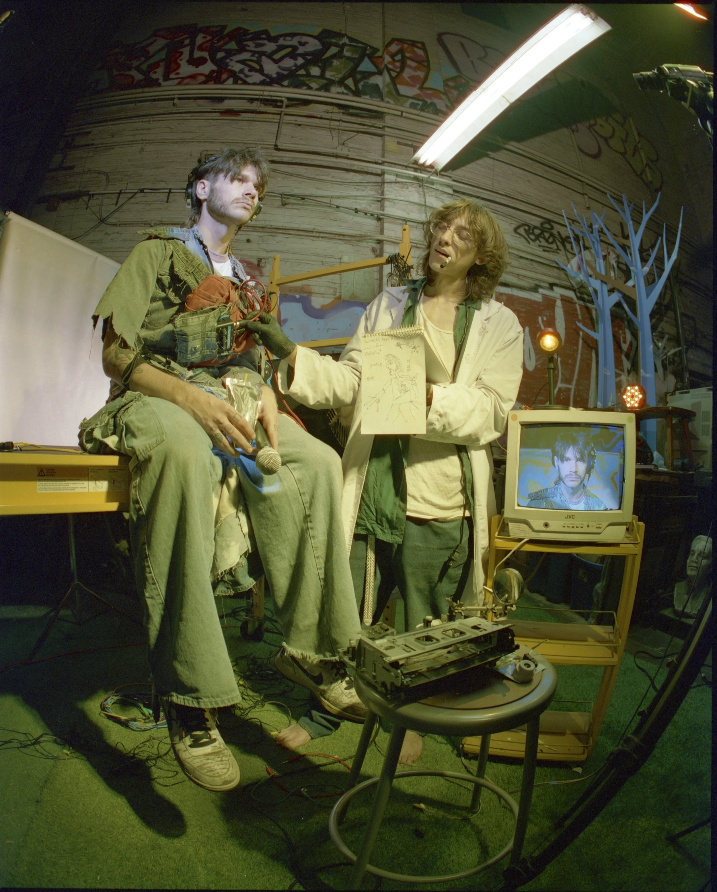 Nick and Silz. Shot on 120 film. Buffalo, NY. 2025