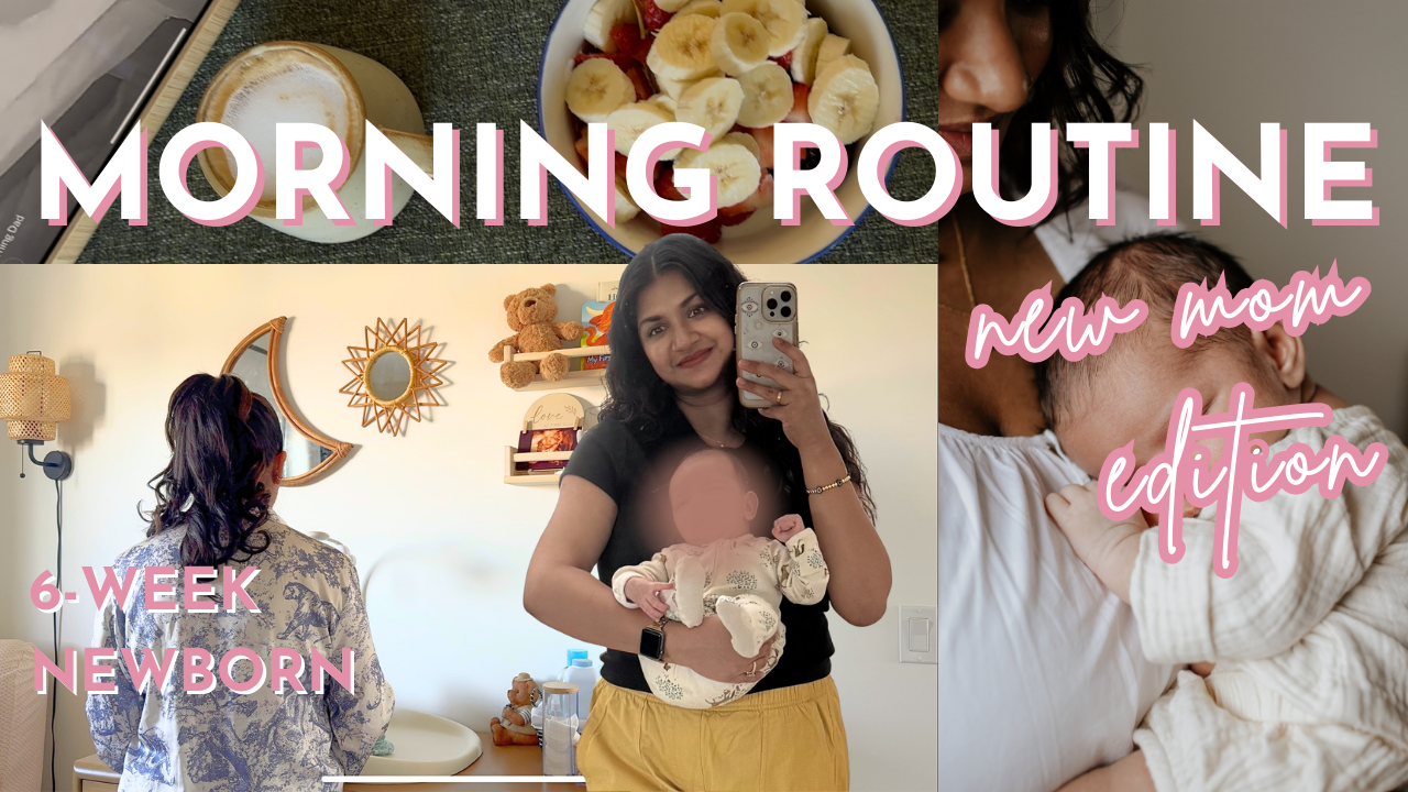 My Realistic New Mom Morning Routine 🌿