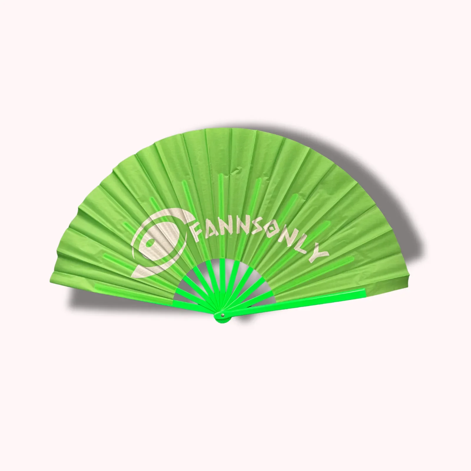 The Icon Green  - 13" Classic Hand Fan
