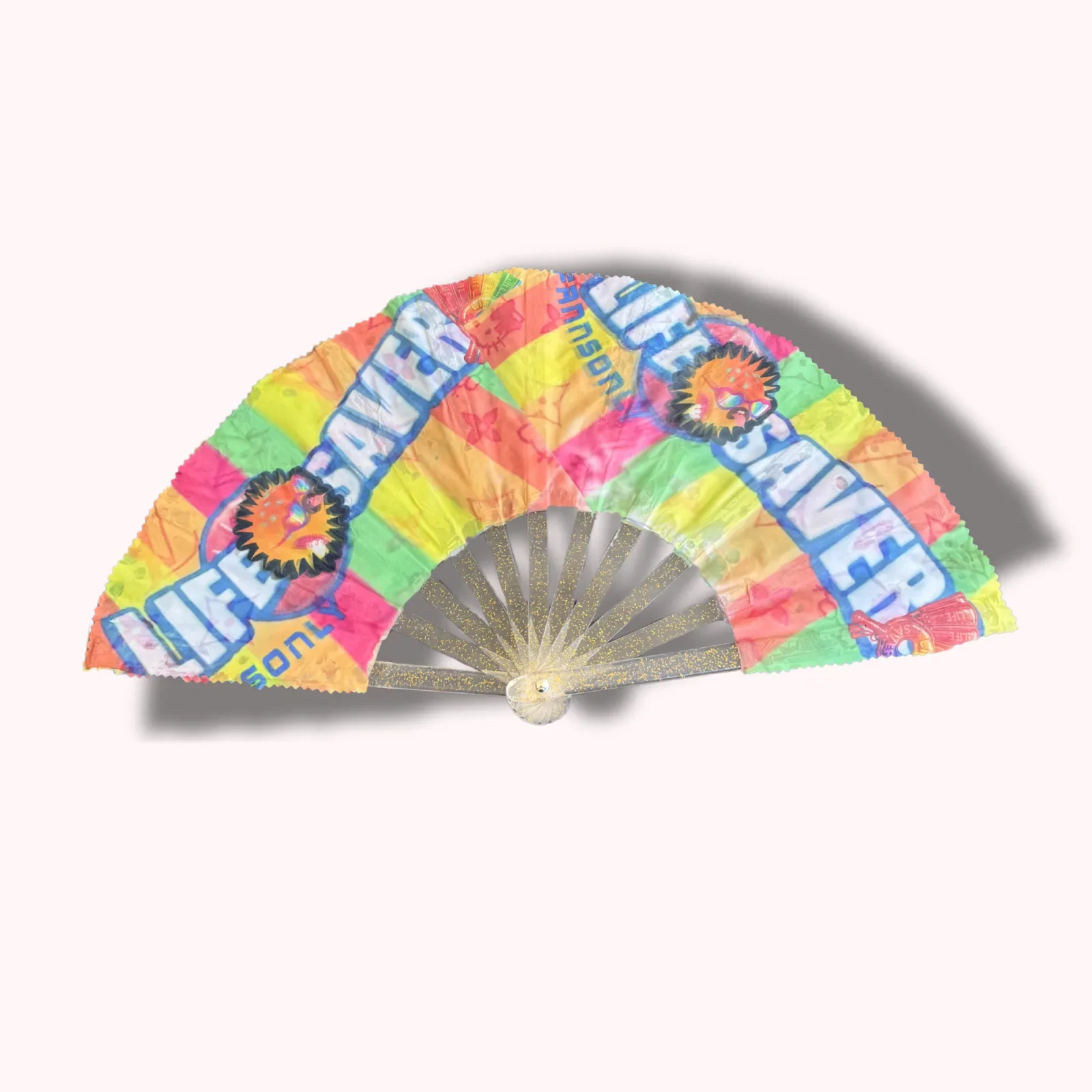 LIFESAVER - 10" Festival Hand Fan