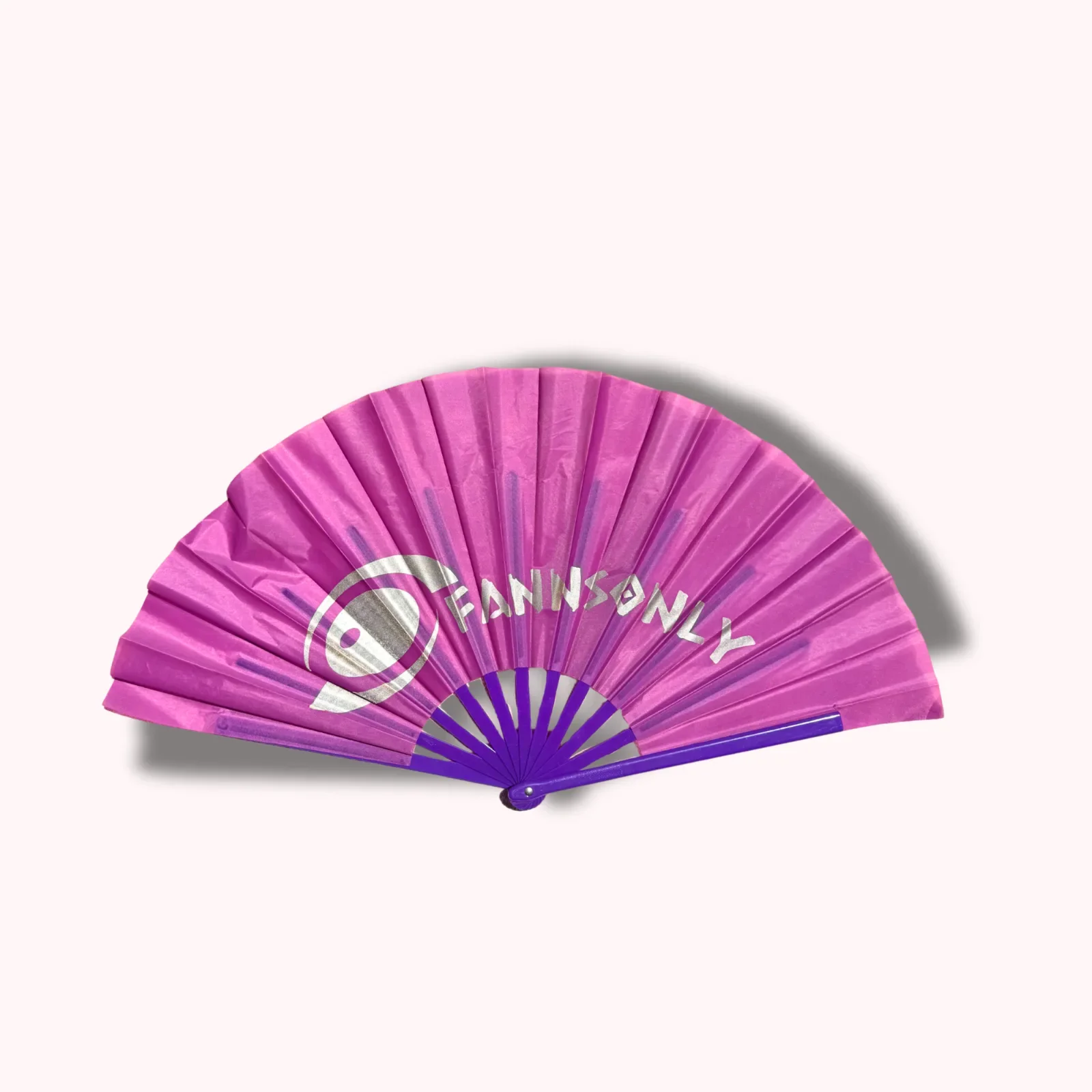 The Icon Purple - 13" Classic Hand Fan