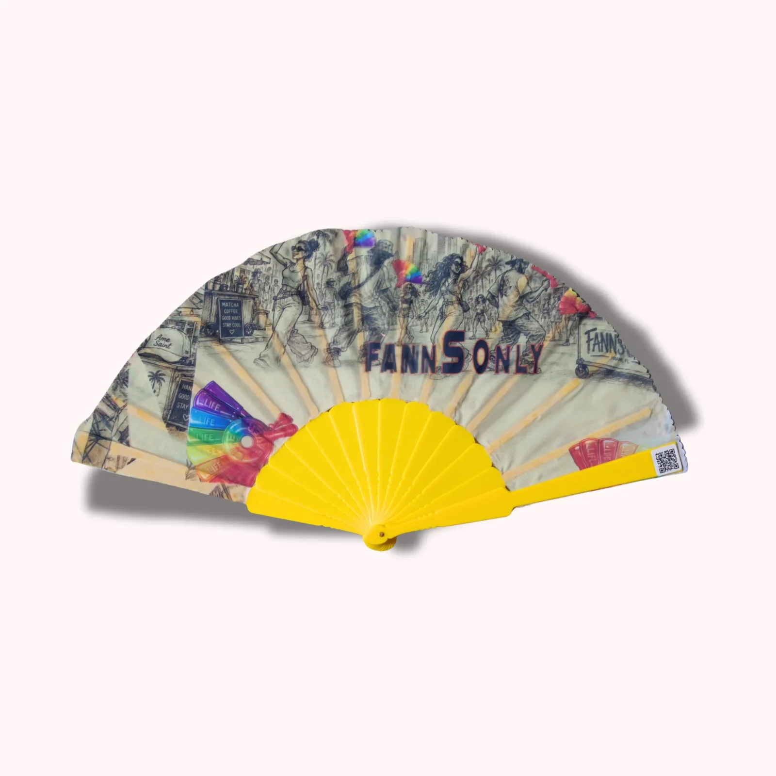LIFESAVER Mini - 9" Pride Hand Fan