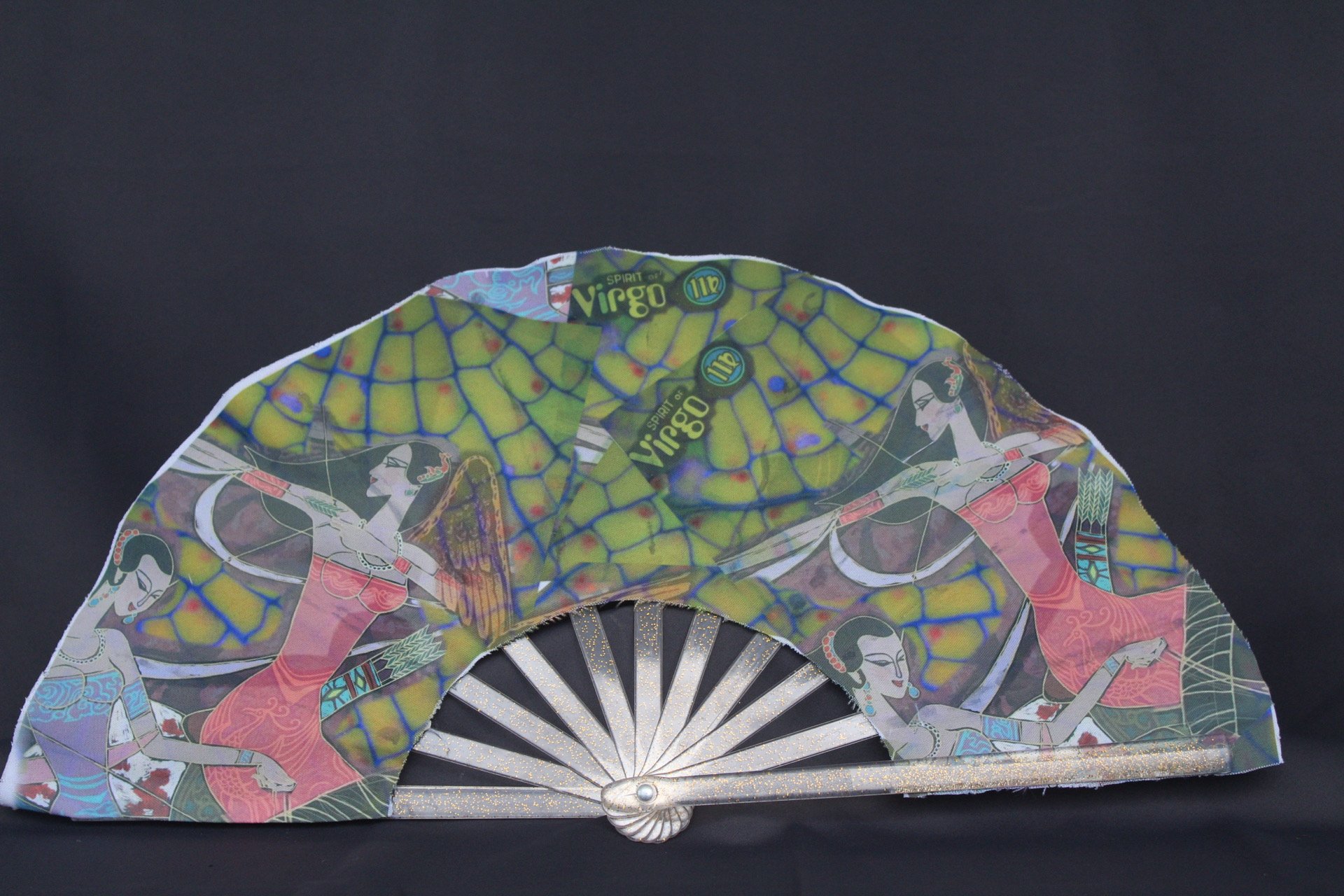Virgo Queen 10” Custom Hand Fan