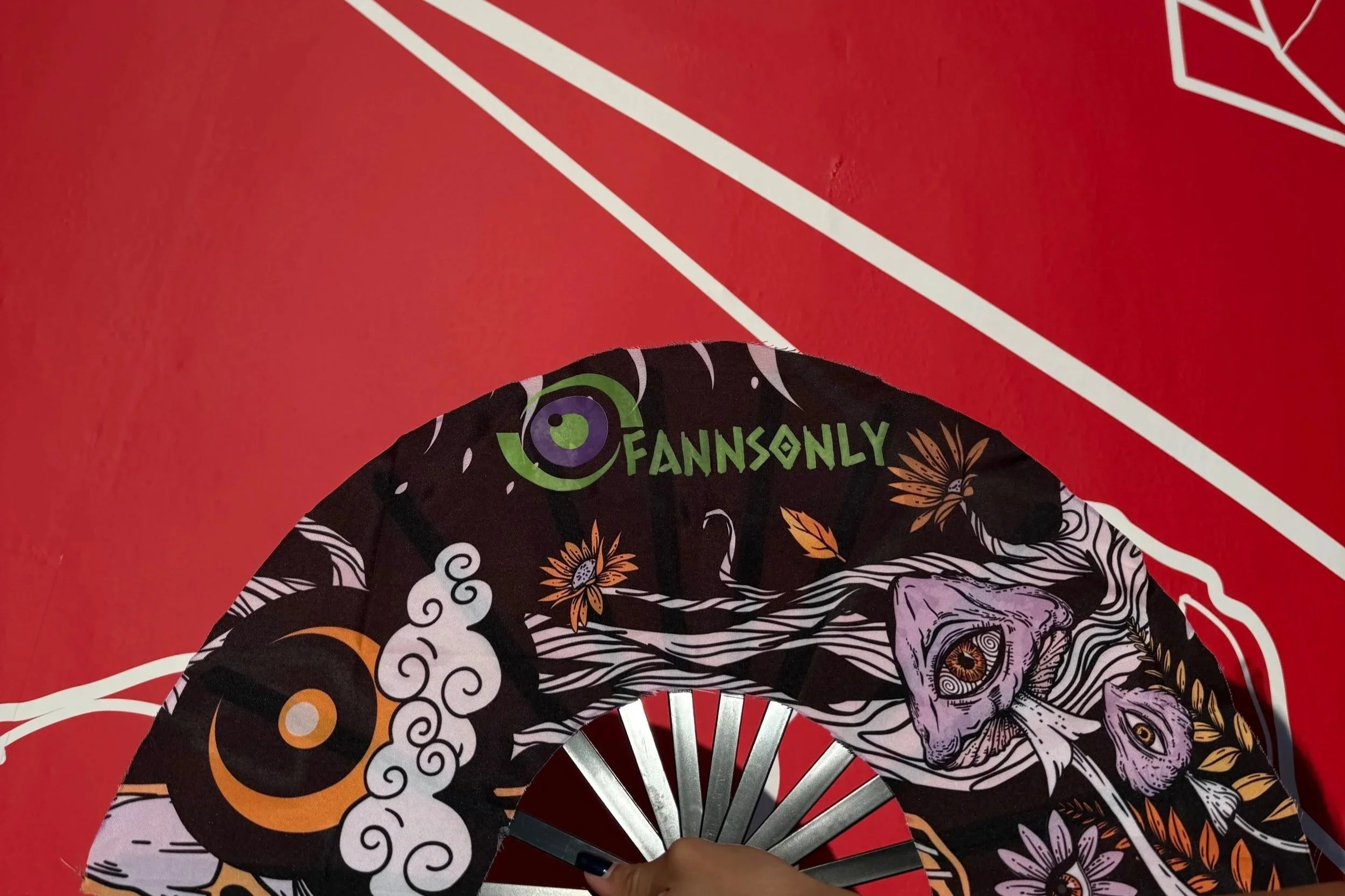 Mystical Magic - Eyes Shroom Large Fan 10'