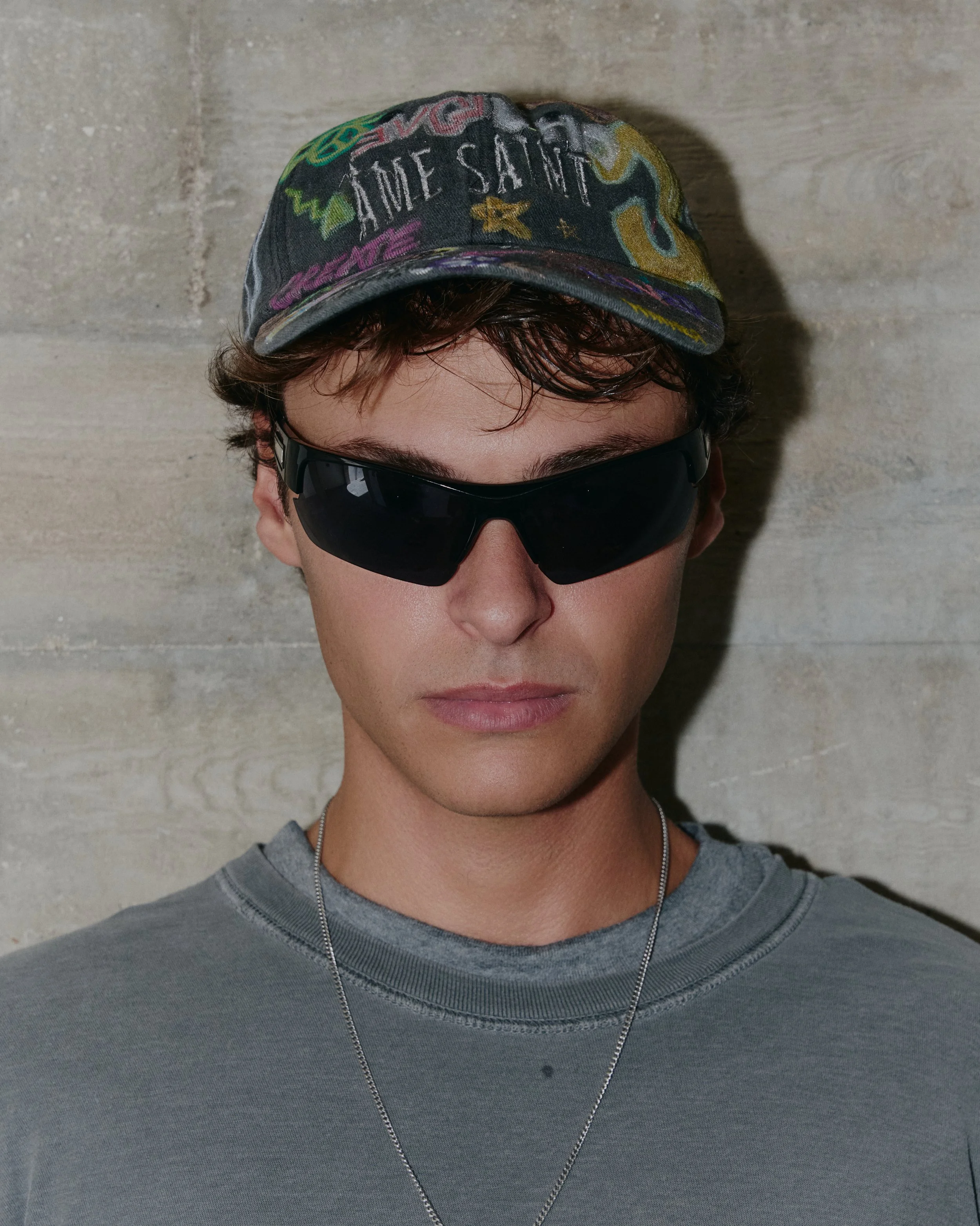 Âme Saint - Free Spirit ( Dark Jean Distressed Dad Cap )