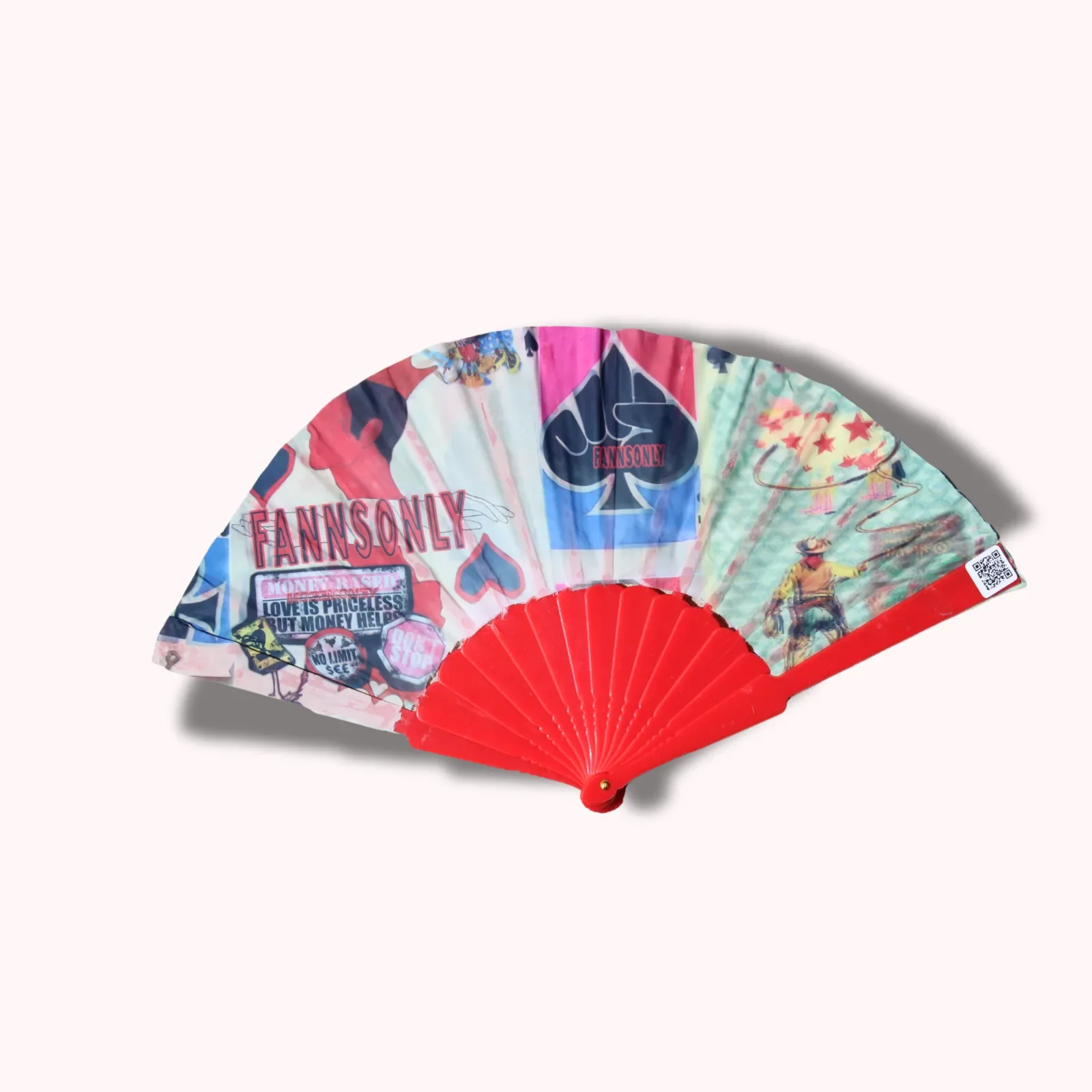 Cowgirl Mini - 9" Hand Fan