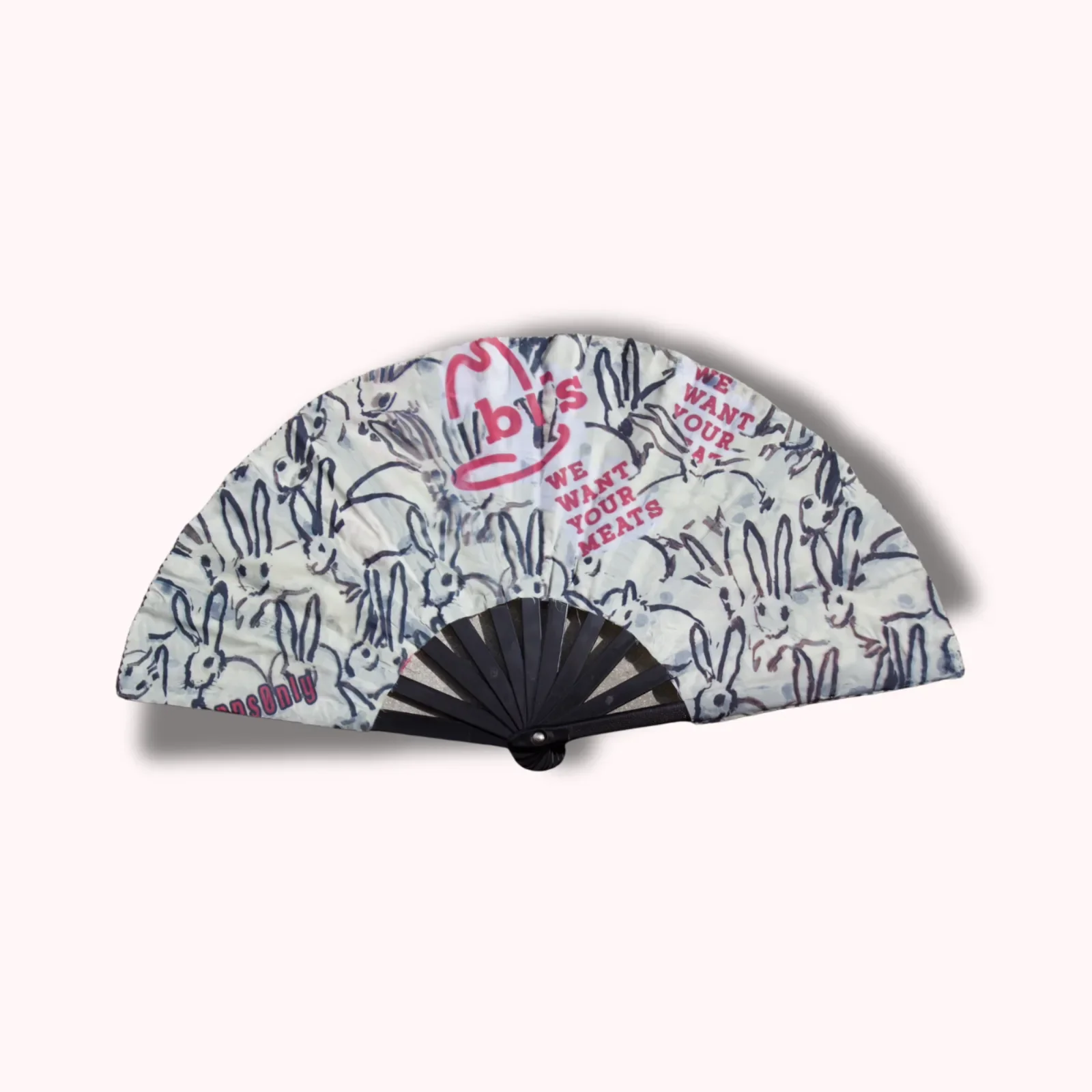 We Want Your Meats - 10" Pride Hand Fan
