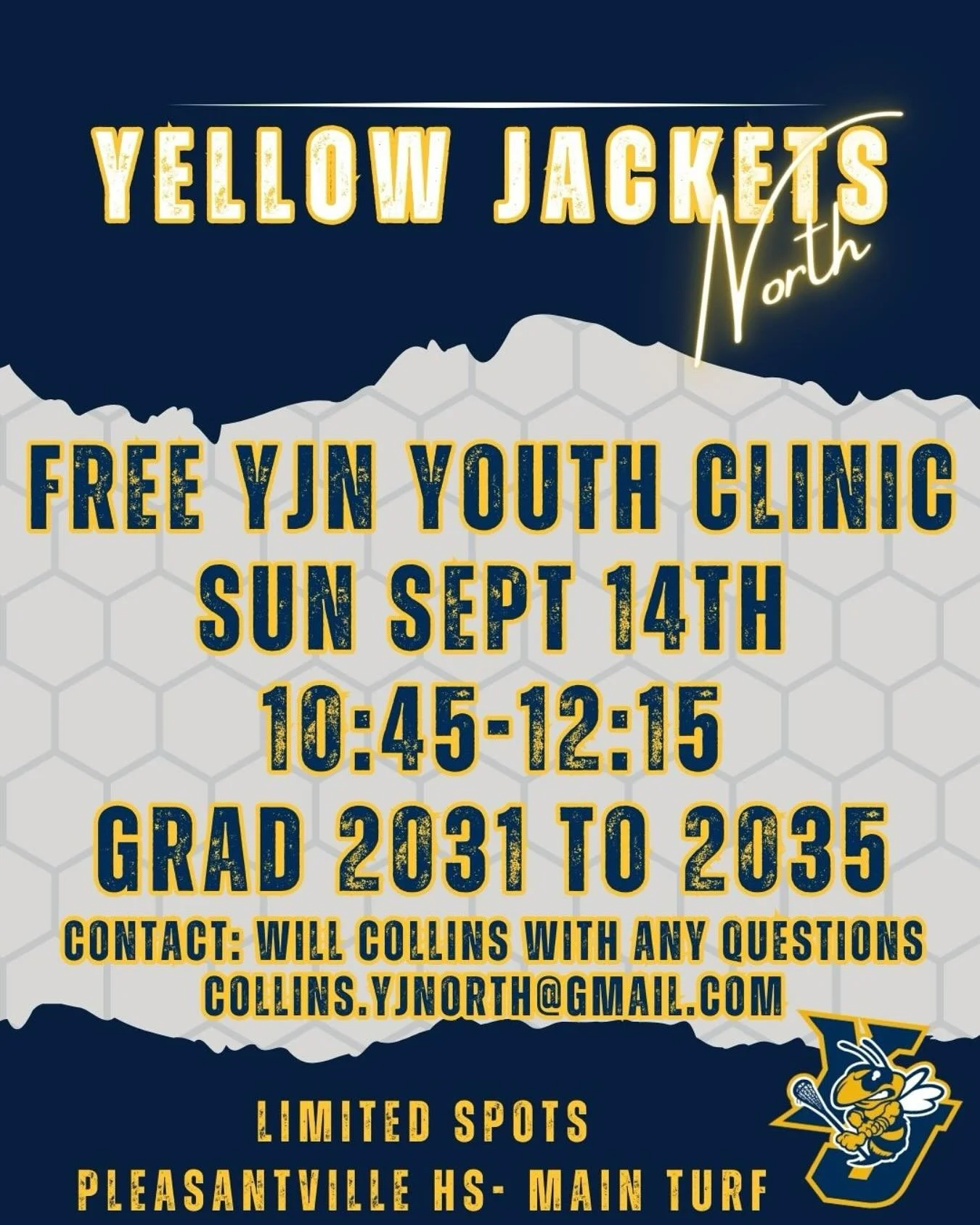 📣 Exciting News!!! Players 2031- 2035&hellip;Another opportunity to attend our free clinic and work with our amazing coaching staff. 

ALL PLAYERS MUST REGISTER TO ATTEND. 
LINK IN OUR BIO. 

September 14th
2031- 2035&rsquo;s
10:45- 12:15

Pleasantv