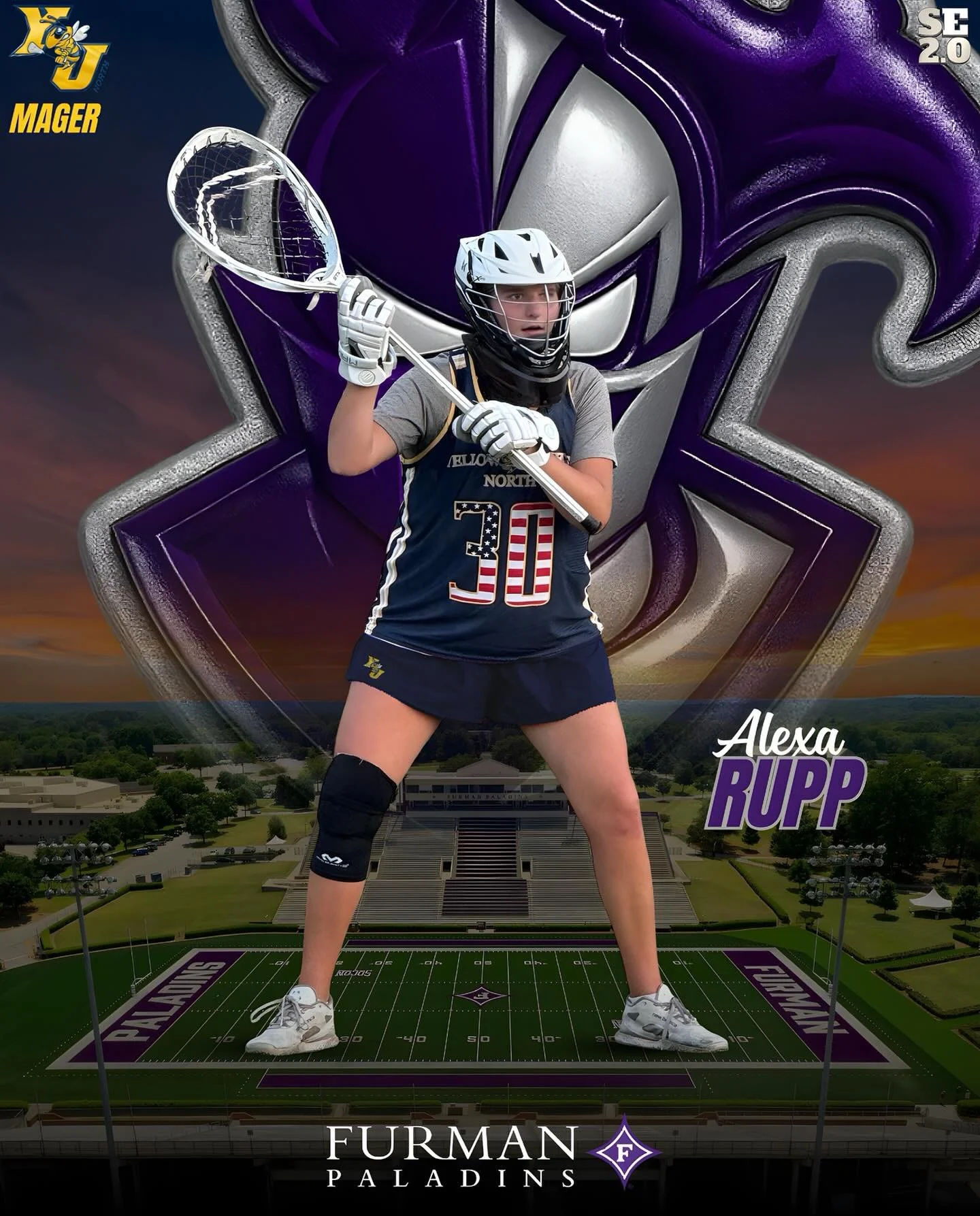 Congratulations to YJN 2027 goalie, @lexierupp_lax_2027 on her verbal commitment to play D1 lacrosse at @fuwlax !! 

&ldquo;Lexie Rupp is everything a coach could want with great size, athleticism, high lacrosse IQ, and outstanding leadership in the 