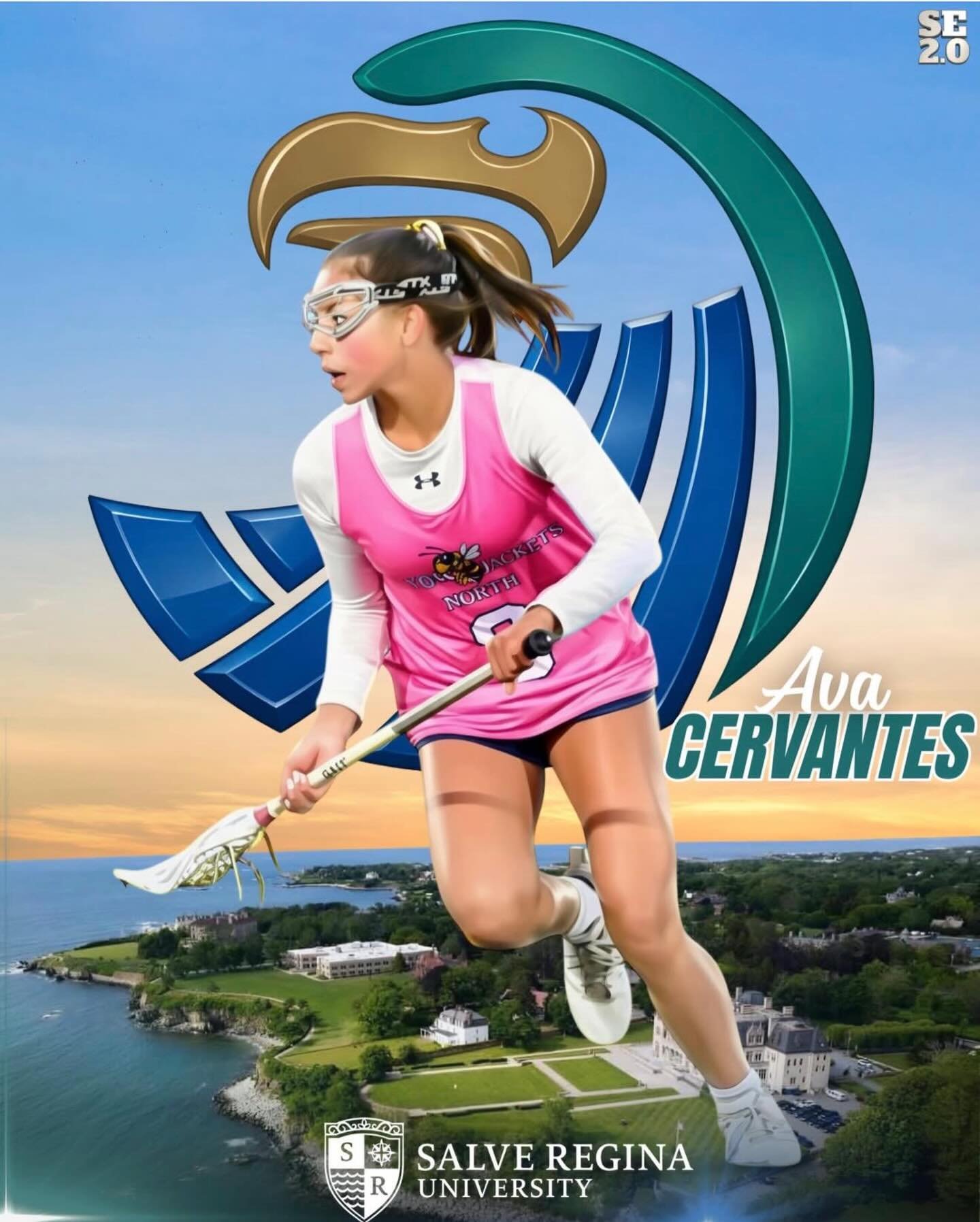 Congratulations to YJN 2027 Midfielder, @avacervantess on her verbal commitment to play lacrosse at @salvewomenslax !! 🐝
.
.
@backofthecage @ilwomen @elitelax @li_yellowjackets @sports_recruits @johnjaywomenslax @sportsedits2.0__ @toplaxrecruits #yj