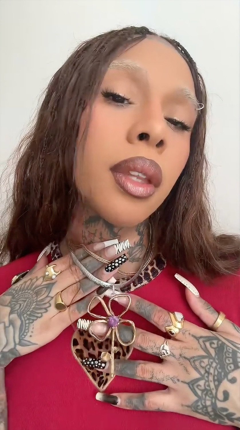 Influencer creating short-form video content for a brand partnership