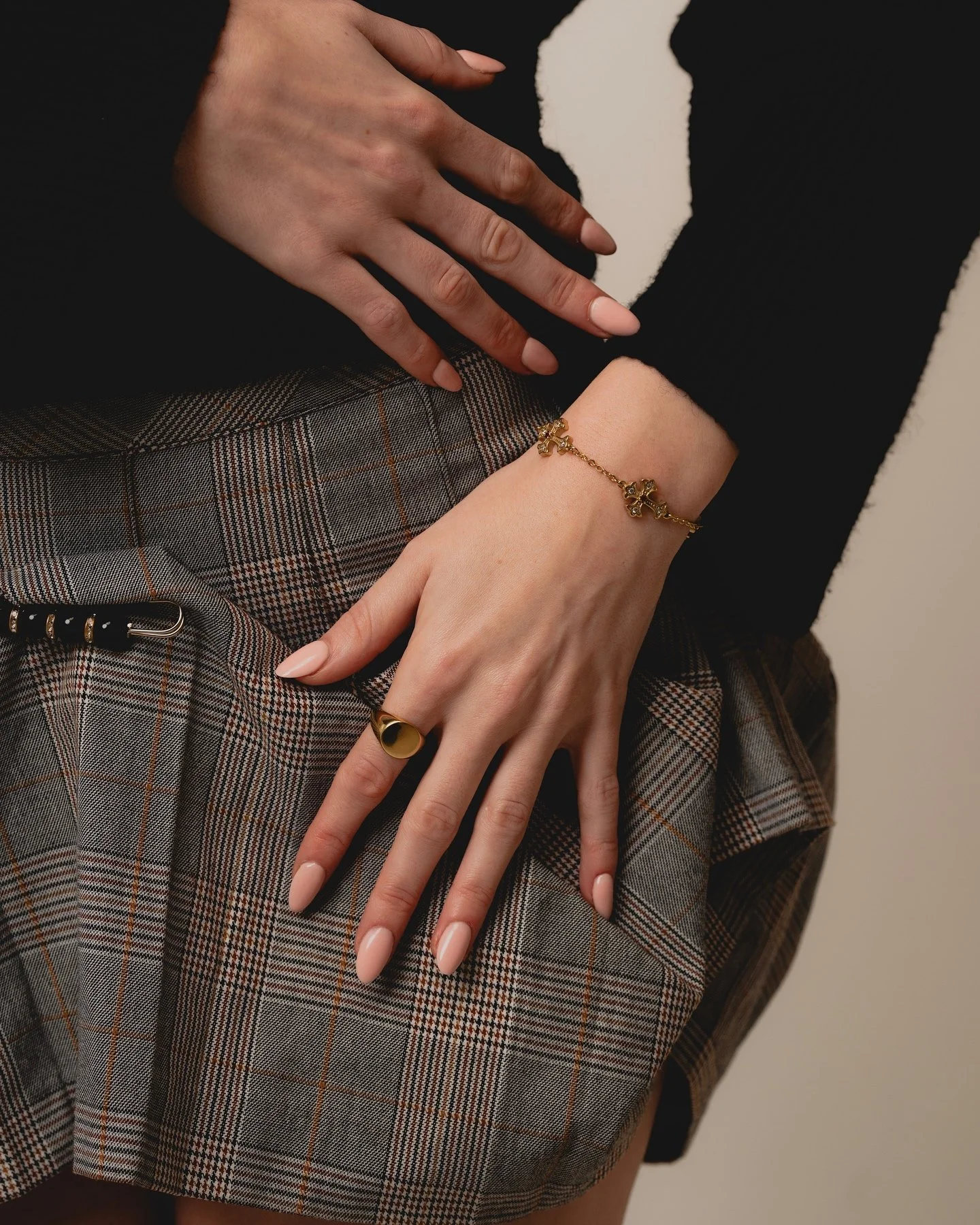 Creative-directed ecommerce photoshoot for fashion brand social media and digital marketing in a studio