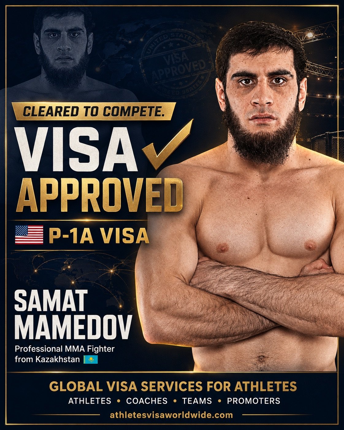 SAMAT: A Rising MMA Star from Kazakhstan