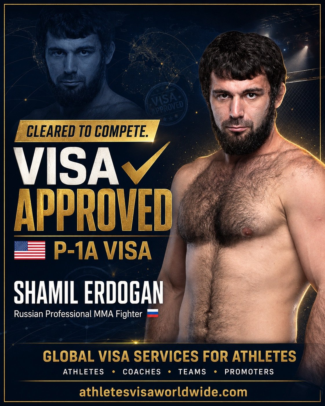 Shamil Akhmedov: A Rising Star in MMA Ready for ONE 168 Denver