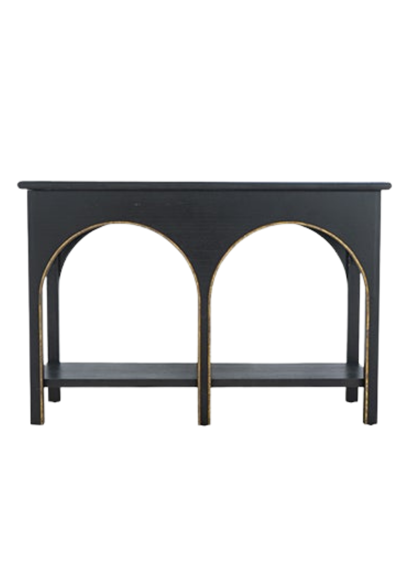 Black and Gold Console Table