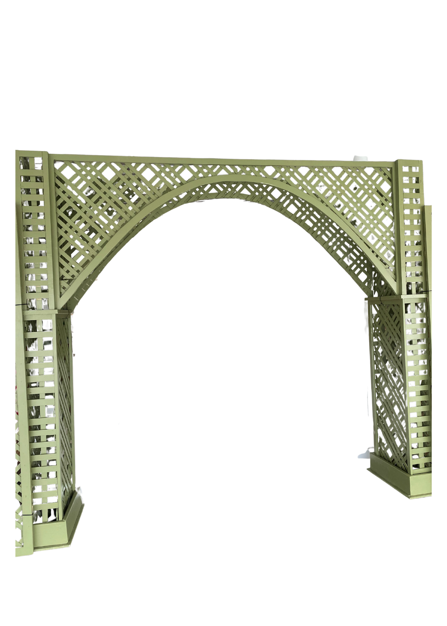 Lattice Arch Wall